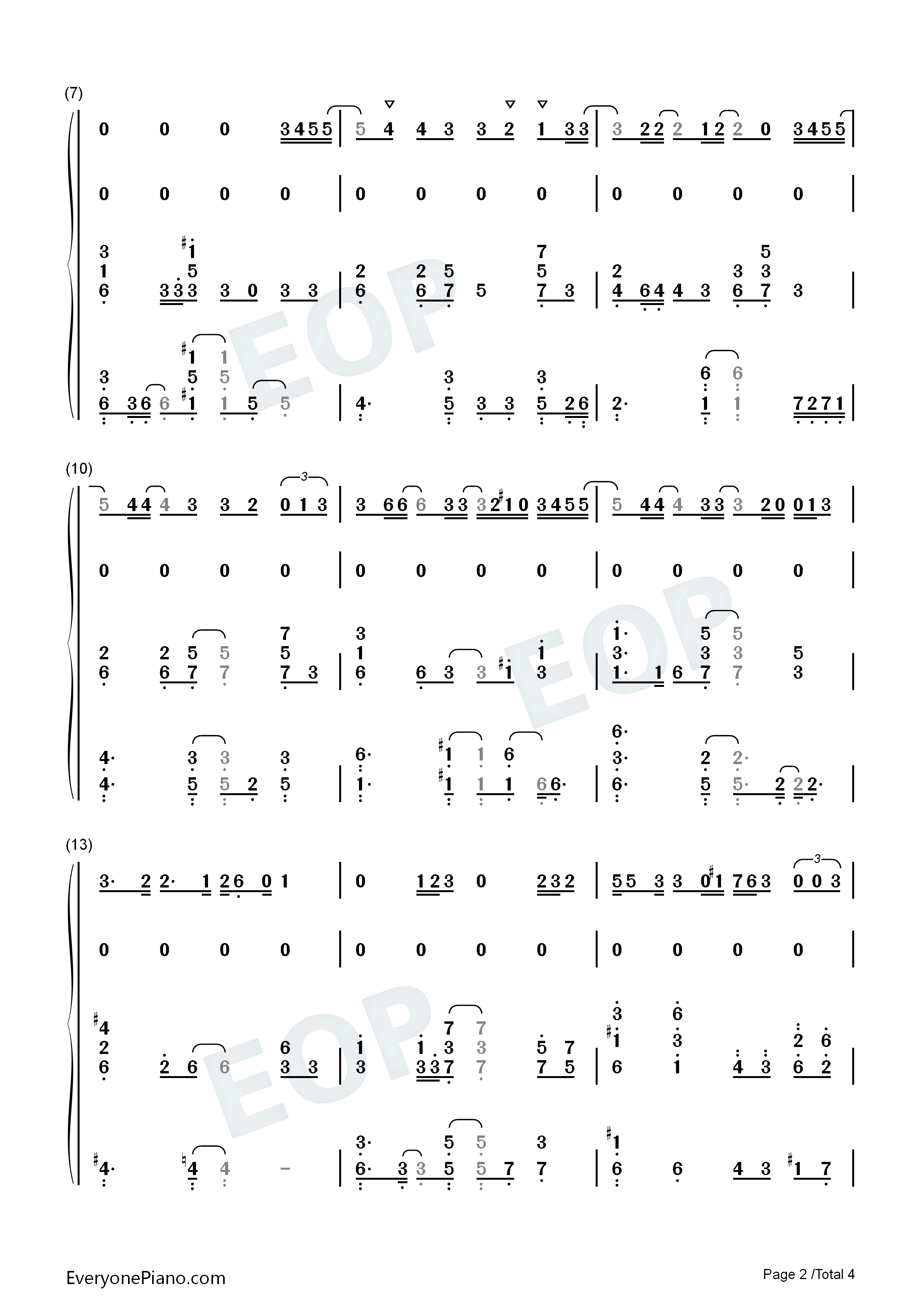 Yebbas_Heartbreak钢琴简谱_Drake_Yebba演唱