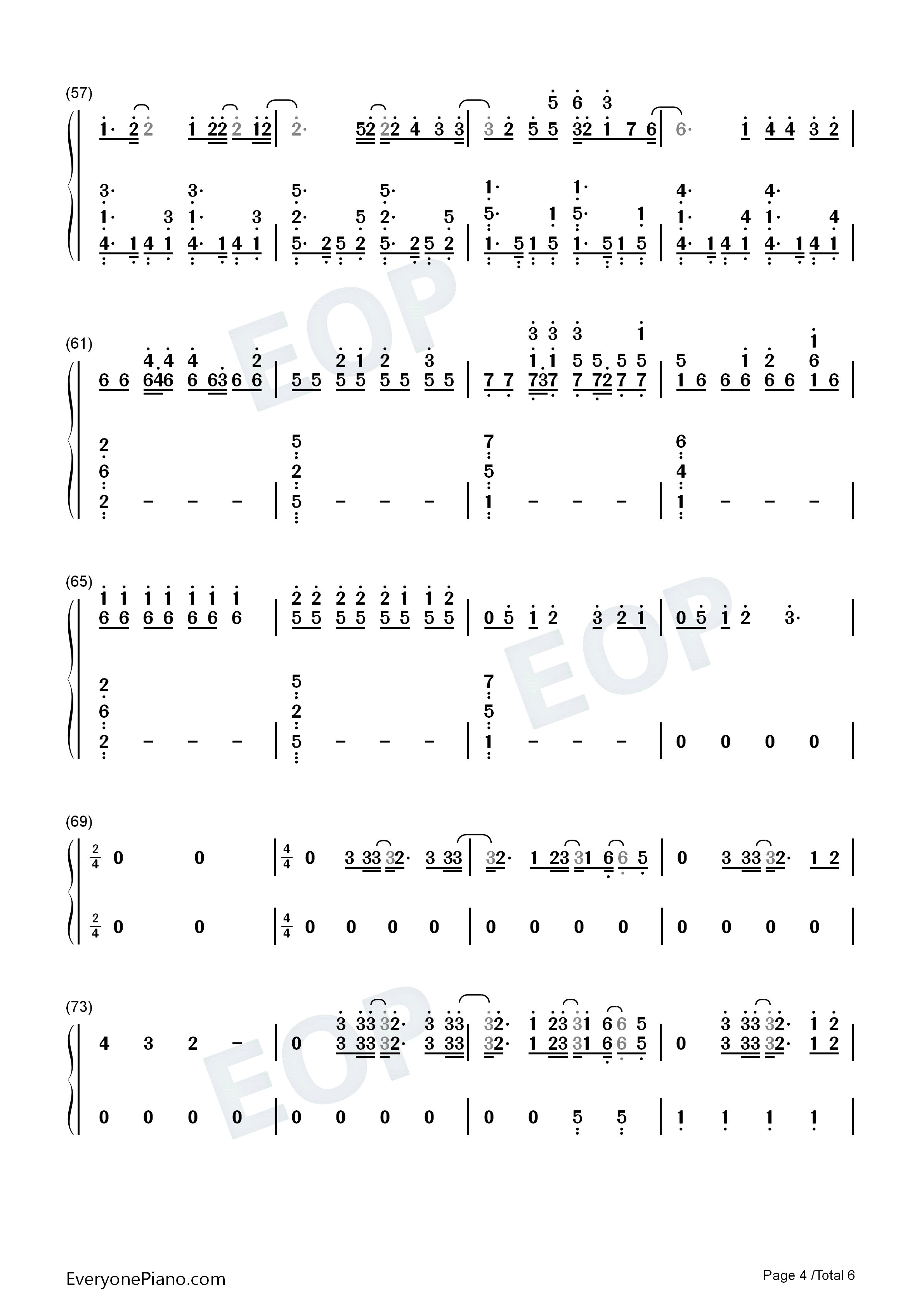 0X1_Lovesong_I_Know_I_Love_You钢琴简谱_Tomorrow_X_Together_TXT演唱