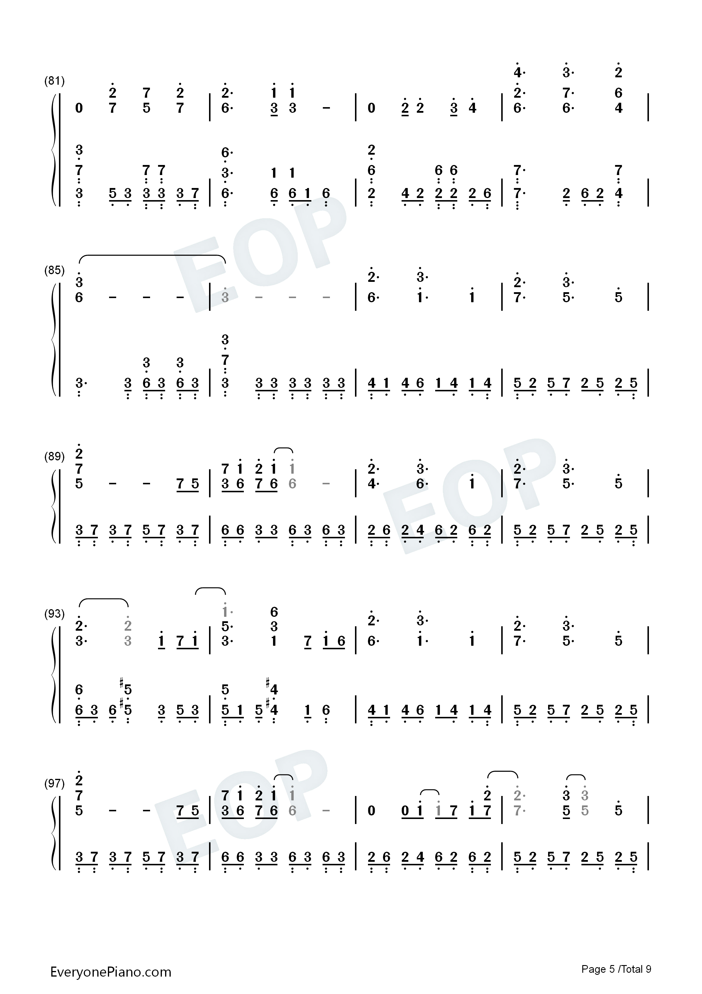 届かない恋钢琴简谱_上原れな演唱