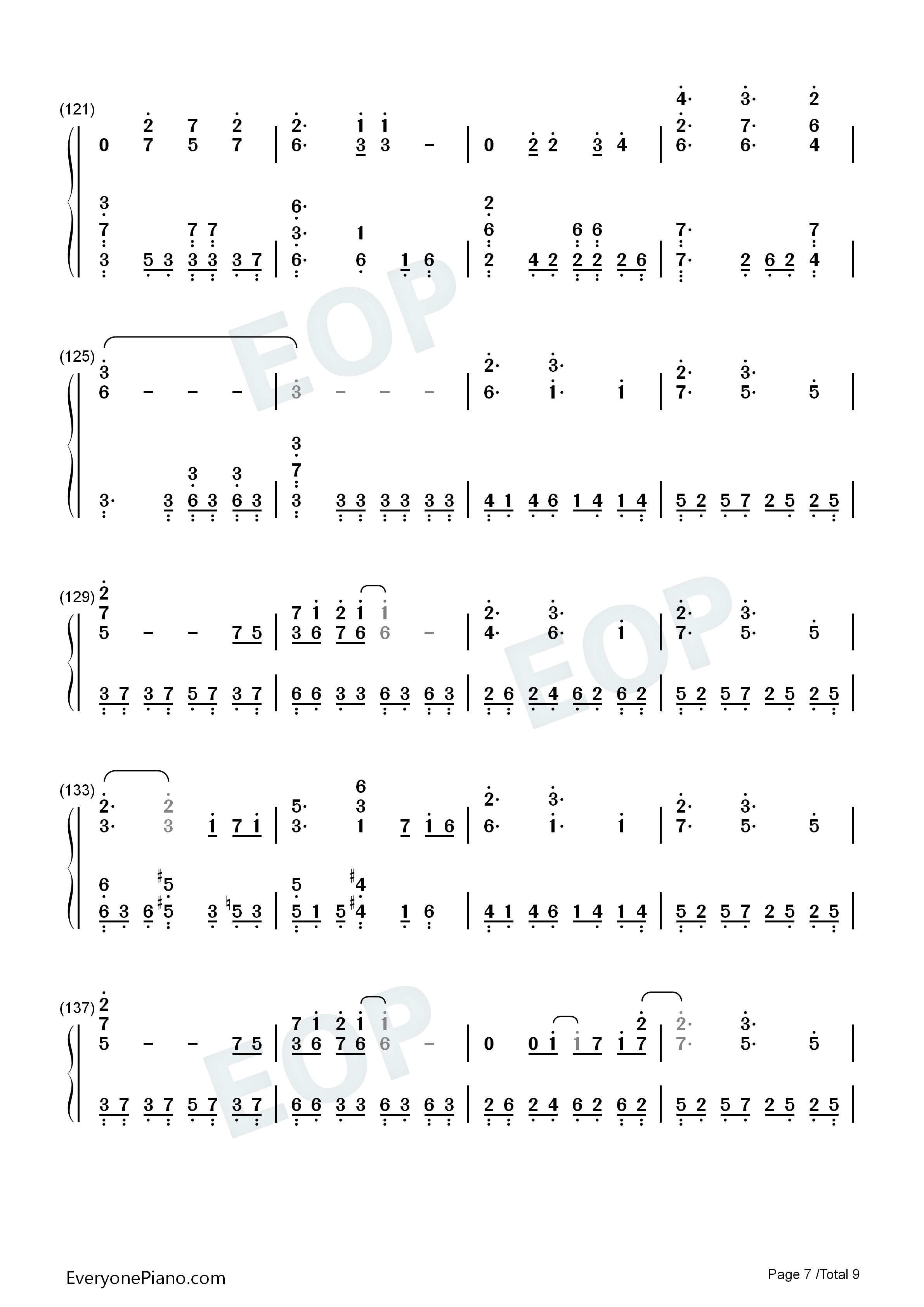 届かない恋钢琴简谱_上原れな演唱