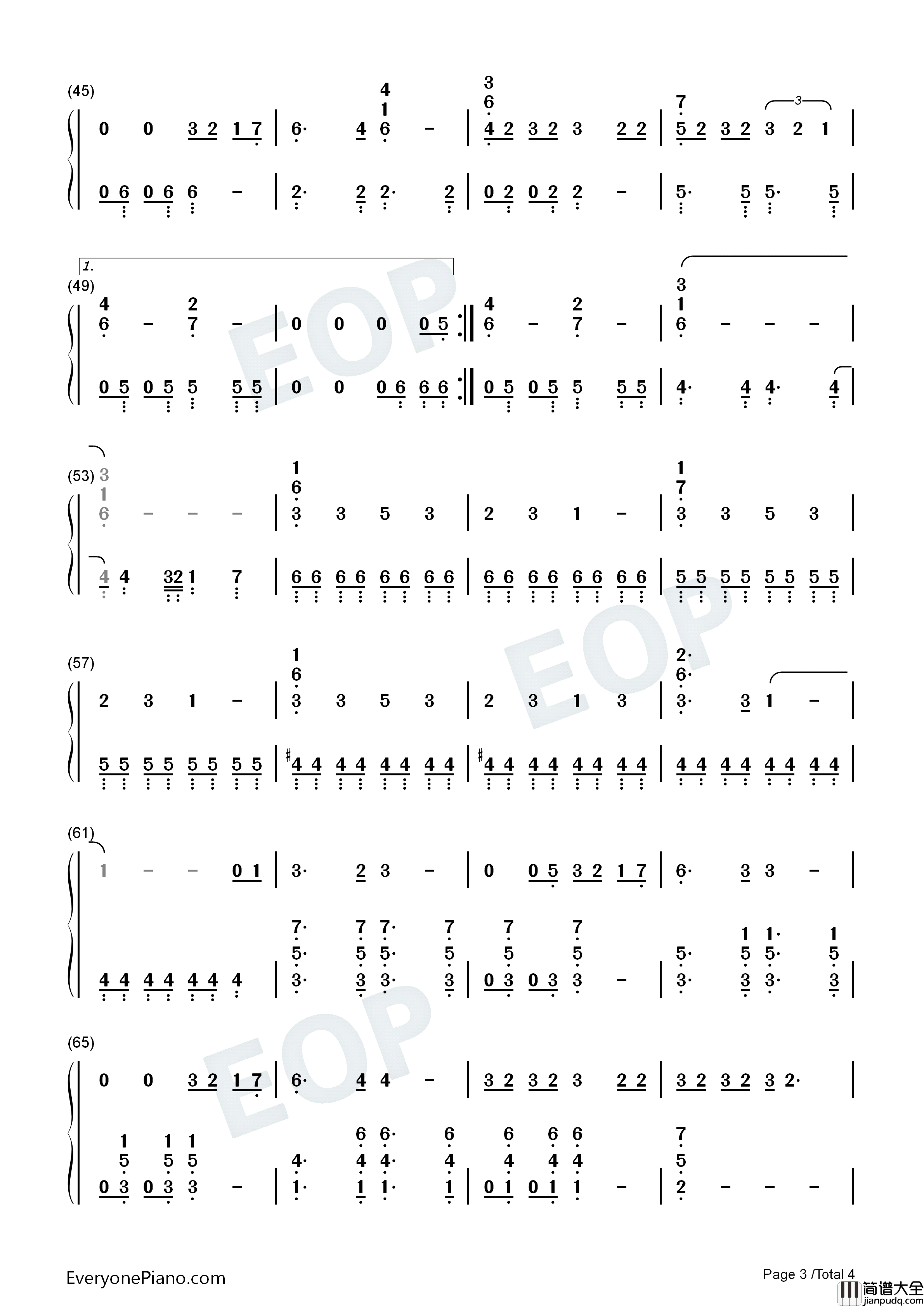 305钢琴简谱_Shawn_Mendes演唱