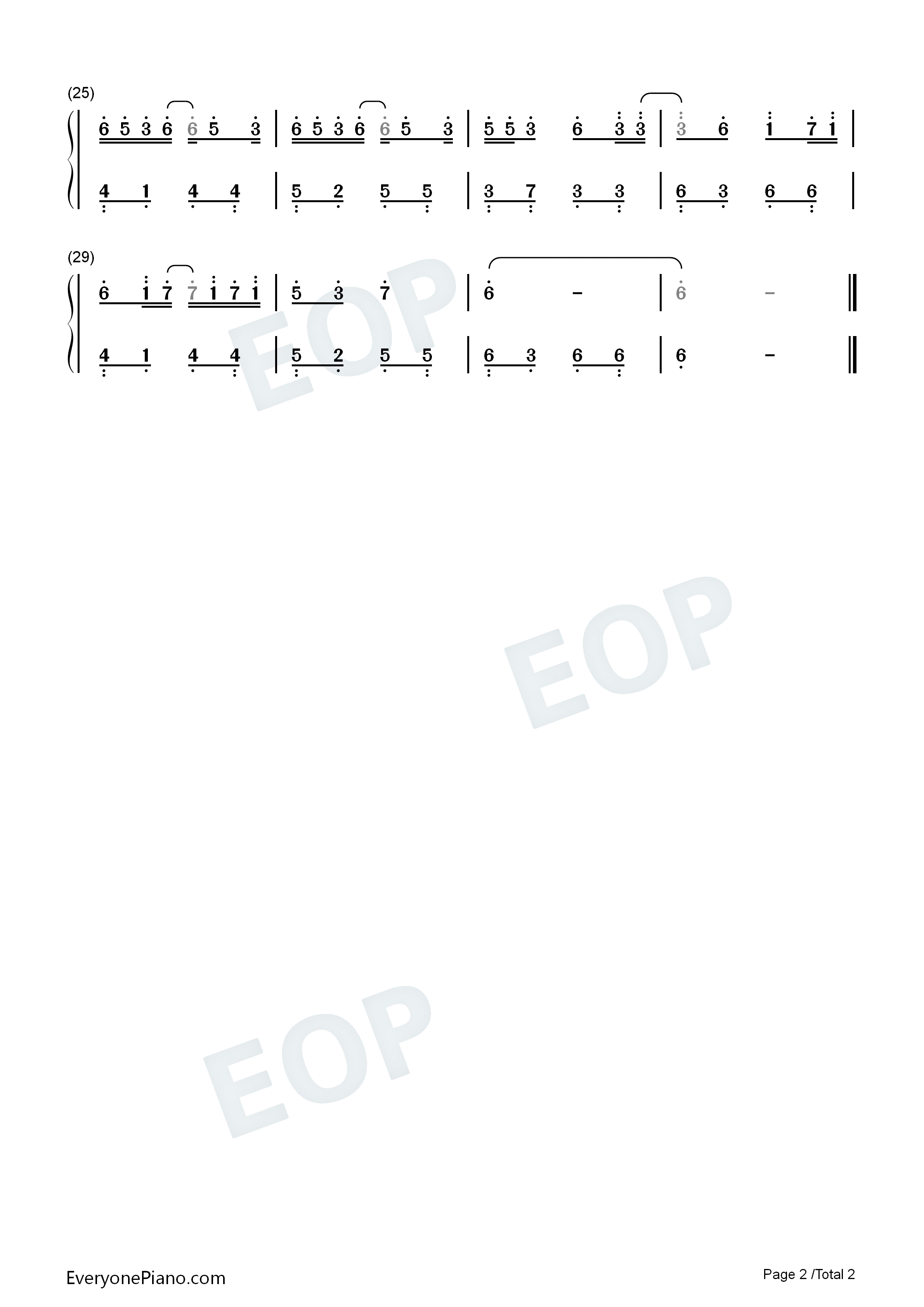 不负人间钢琴简谱_阿YueYue演唱