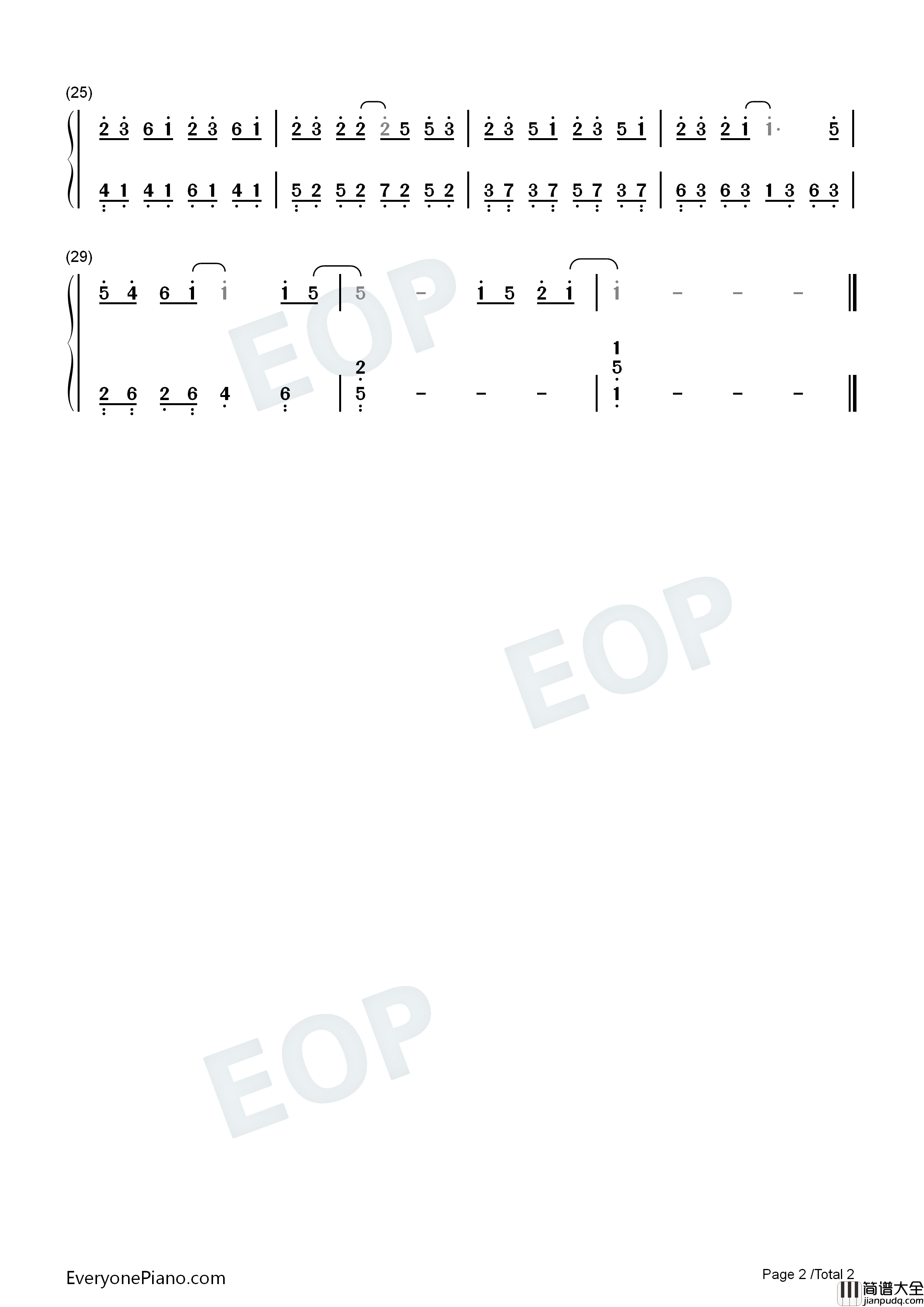 小朋友钢琴简谱_任然演唱