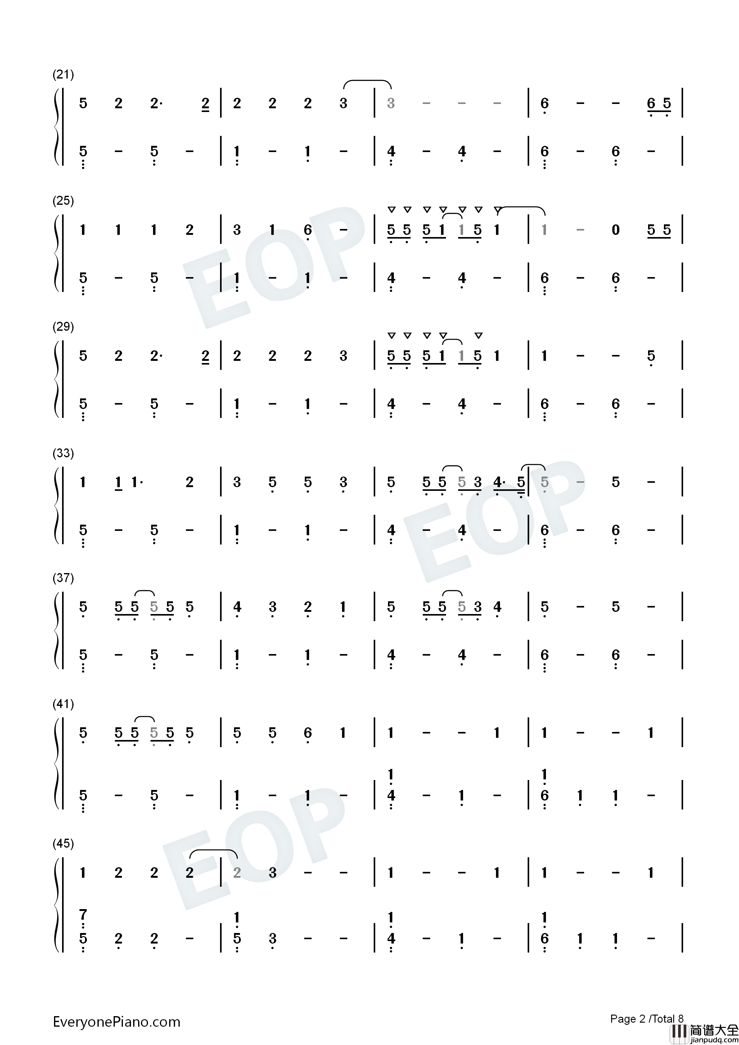 My_Universe钢琴简谱_Coldplay_防弹少年团演唱