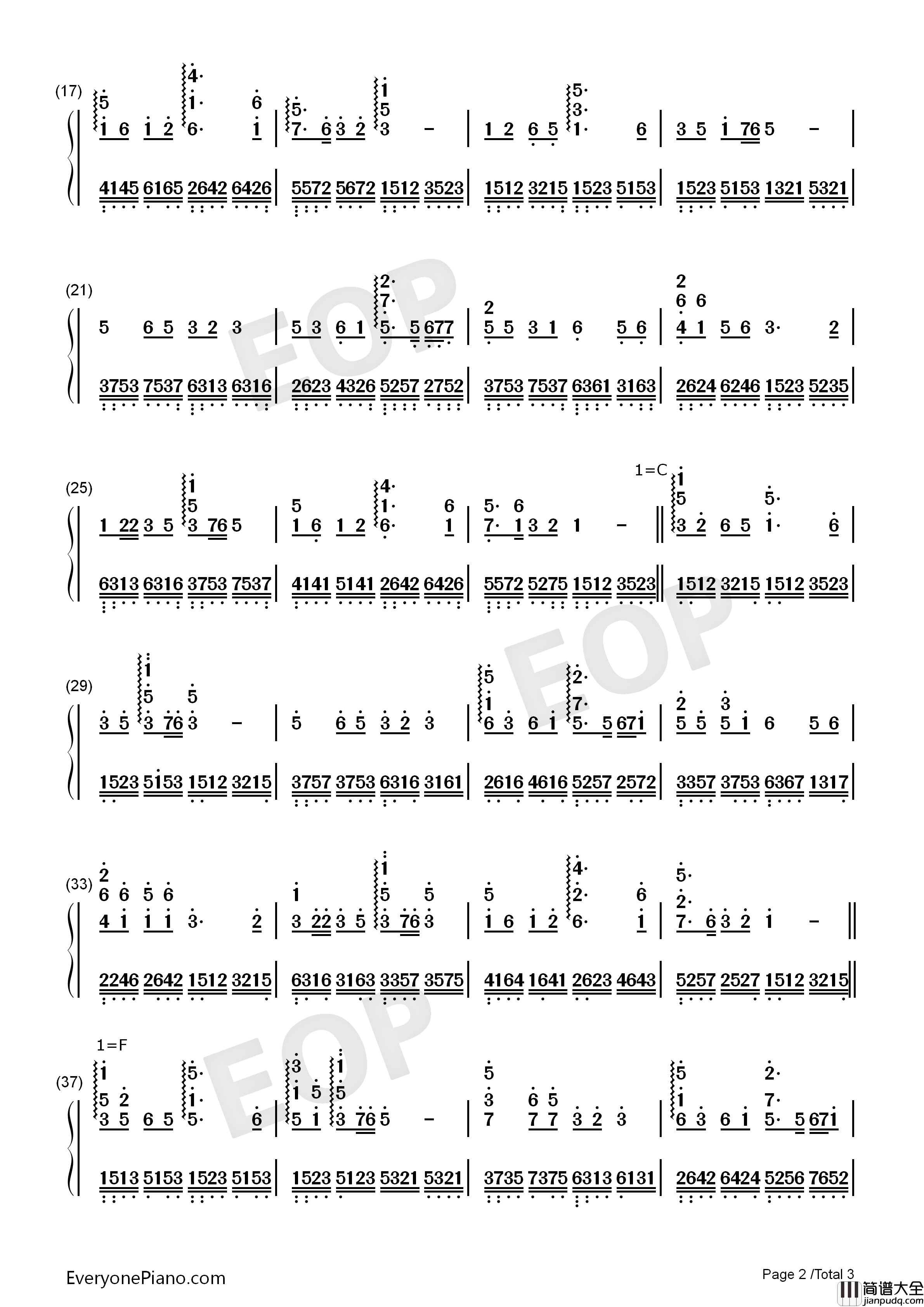 一条大河钢琴简谱_刘炽演唱
