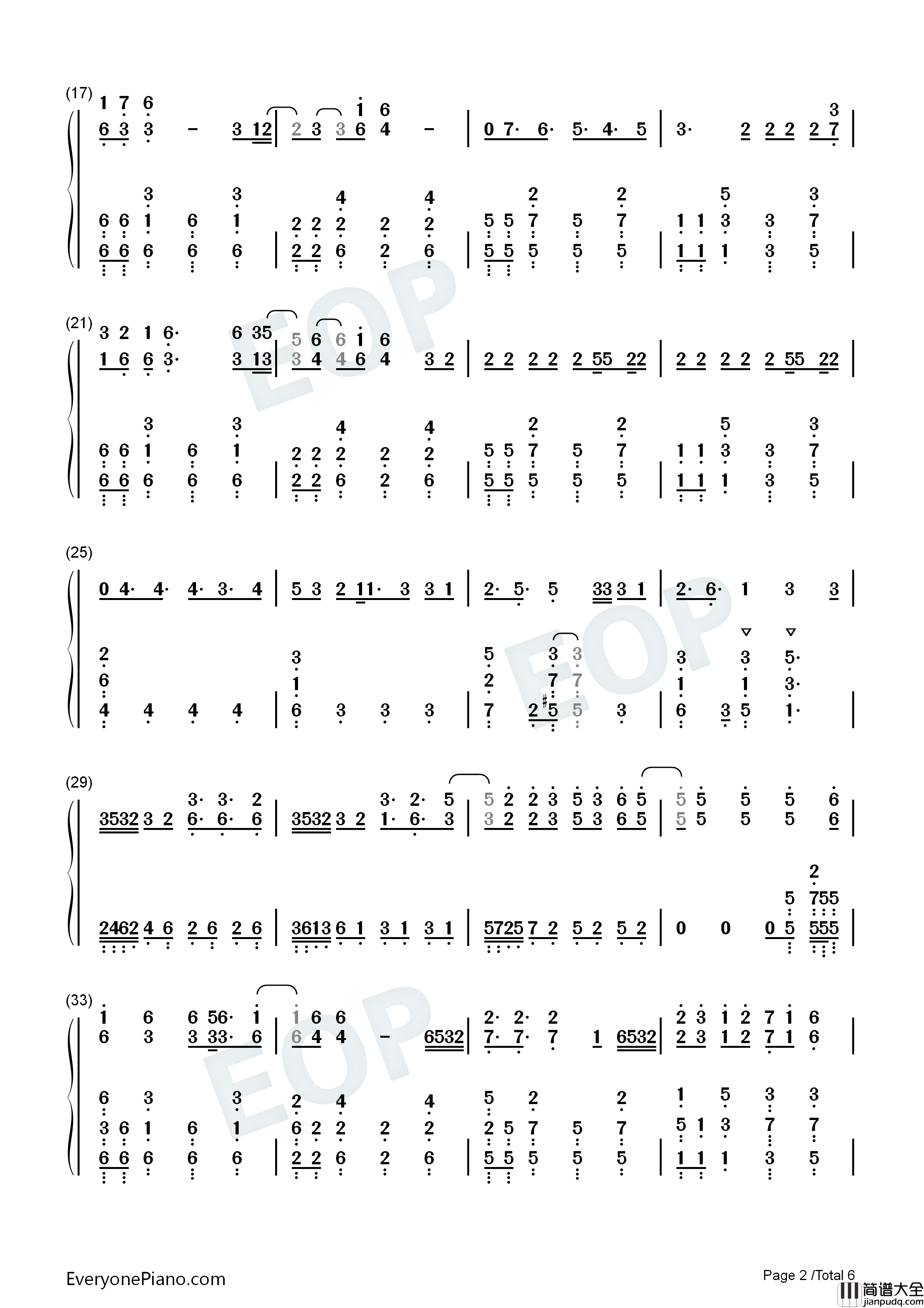 The_Feels钢琴简谱_Twice演唱