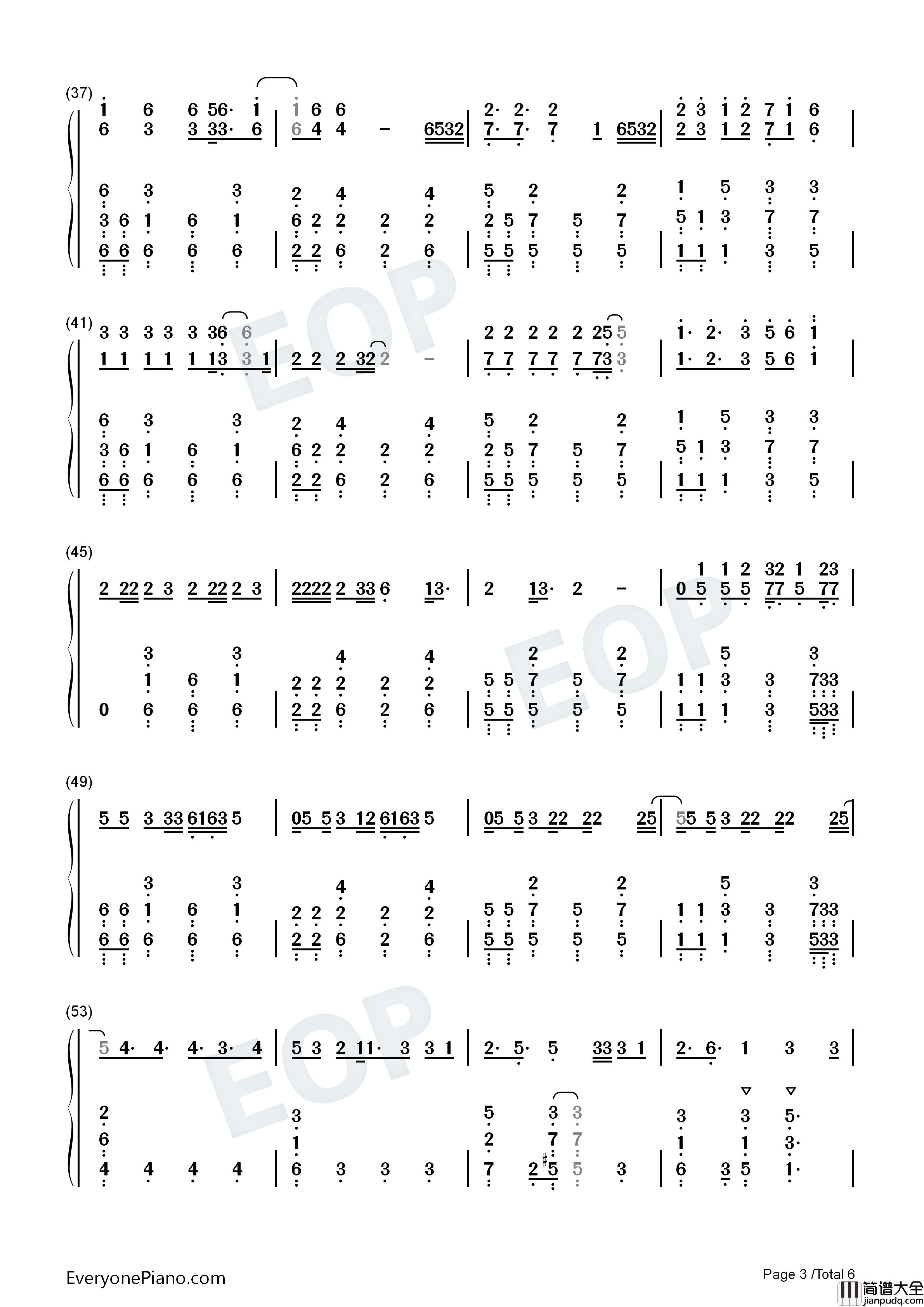 The_Feels钢琴简谱_Twice演唱