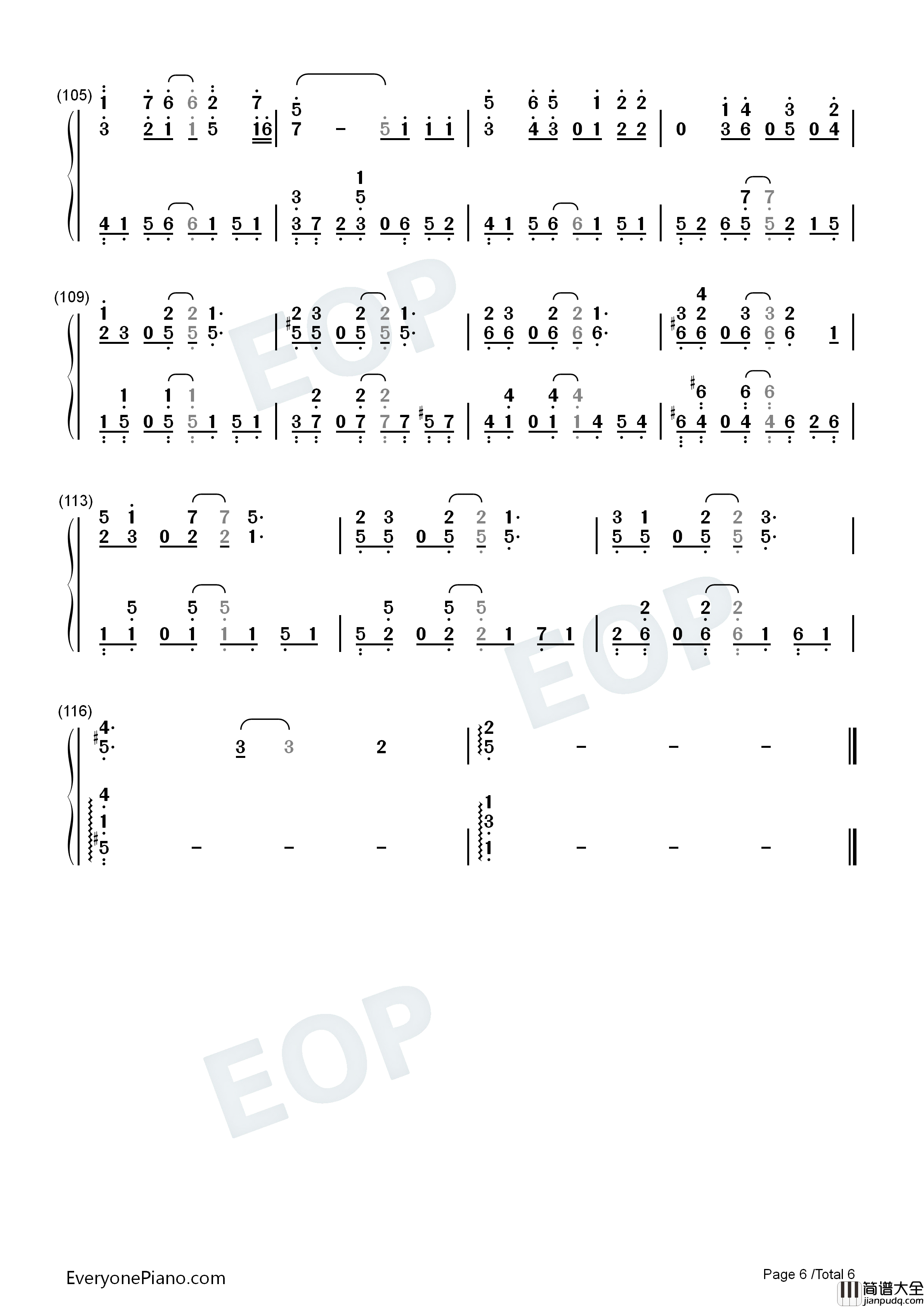 傻笑钢琴简谱_周杰伦_袁咏琳演唱