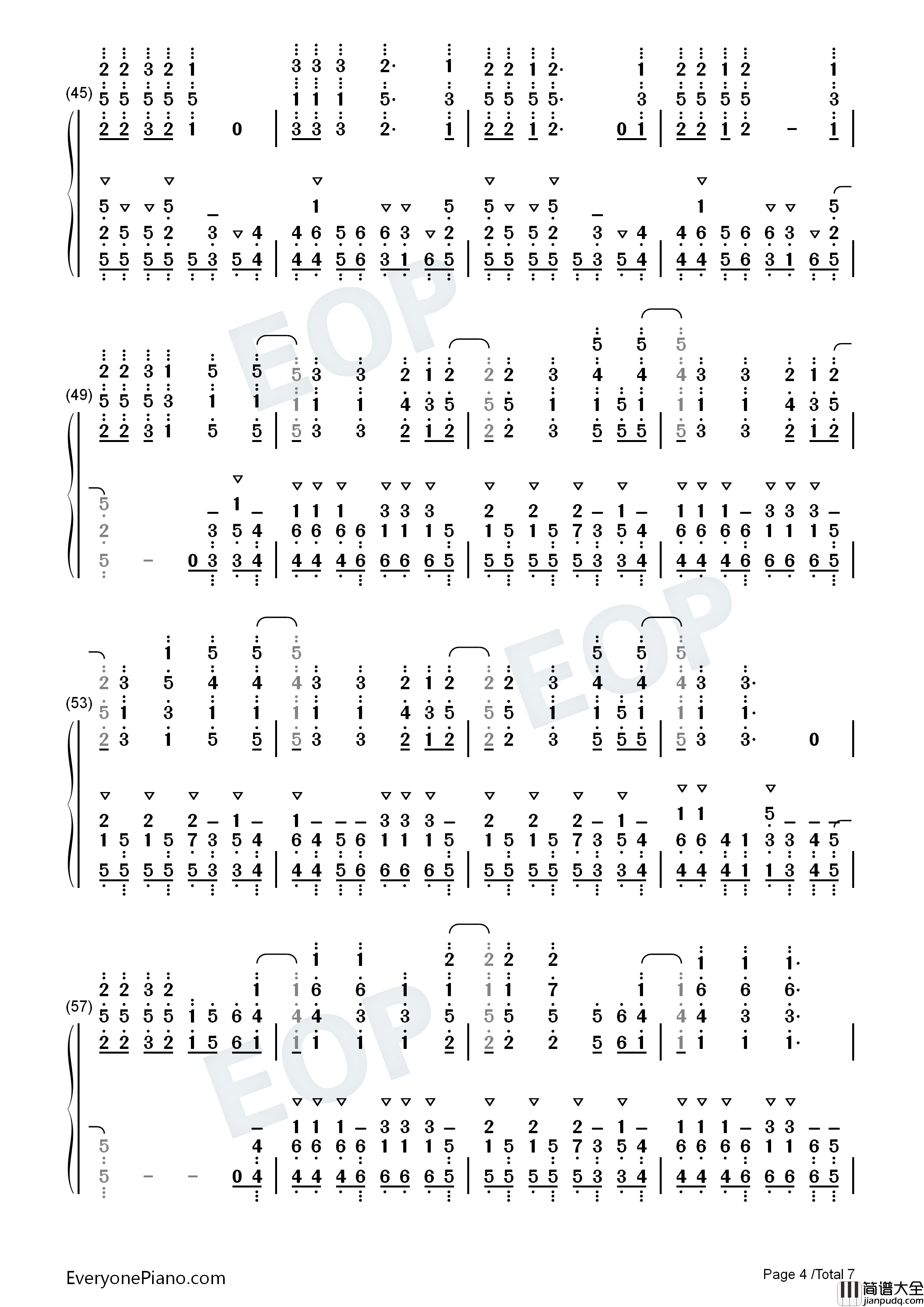 Midnight_In_Tokyo钢琴简谱_Pentatonix_Little_Glee_Monster演唱