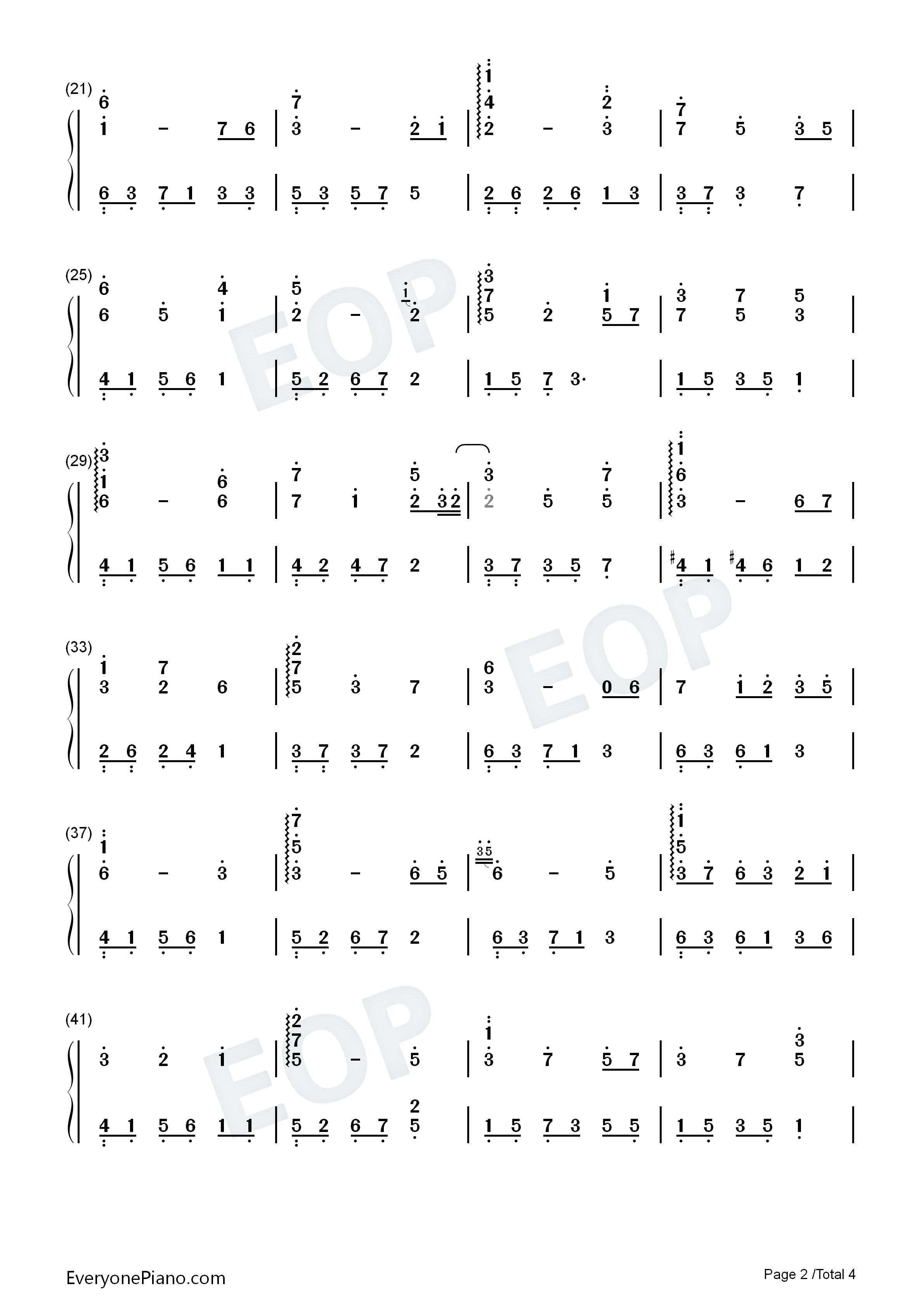 致叶小安的信钢琴简谱_石进演唱