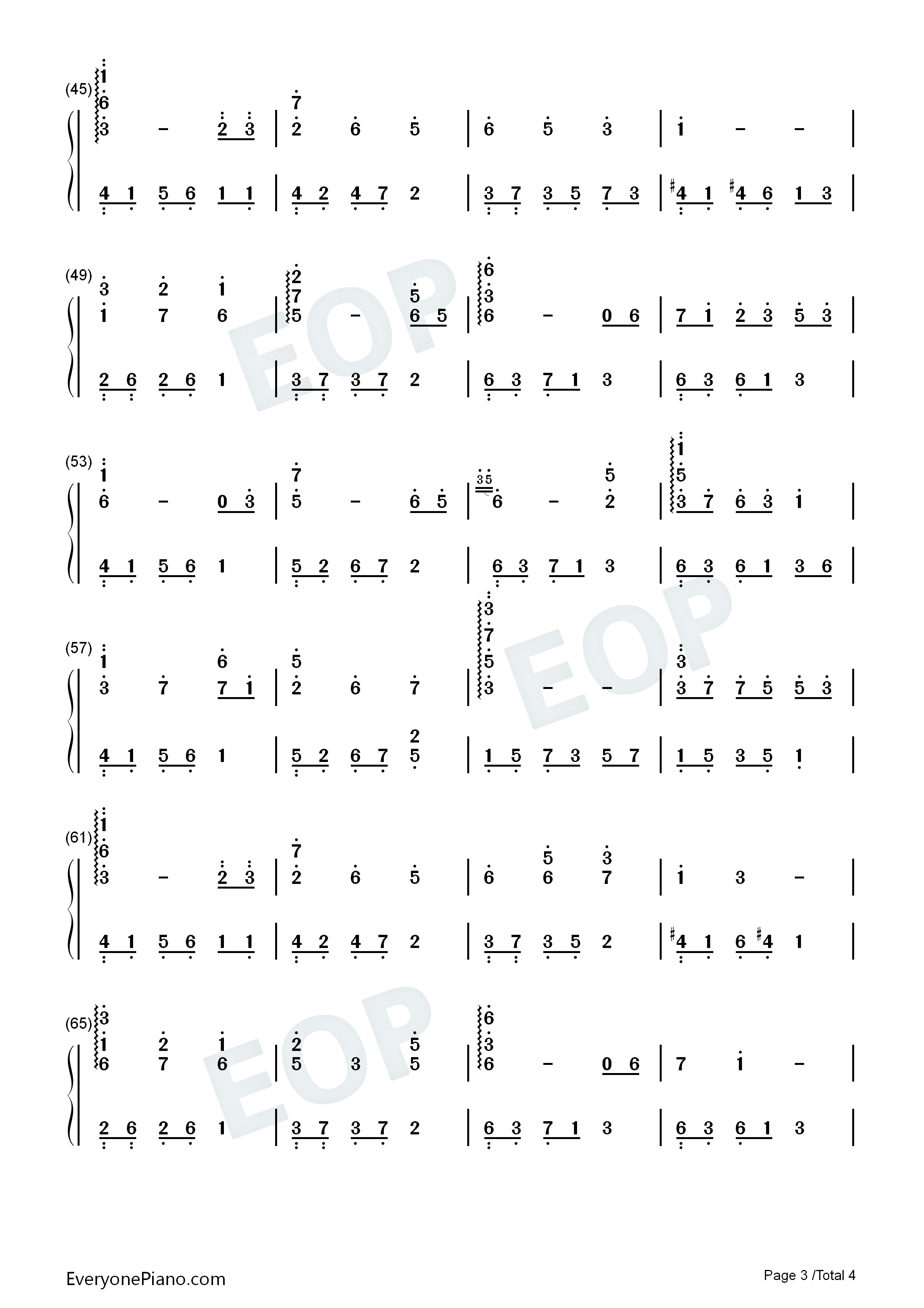 致叶小安的信钢琴简谱_石进演唱