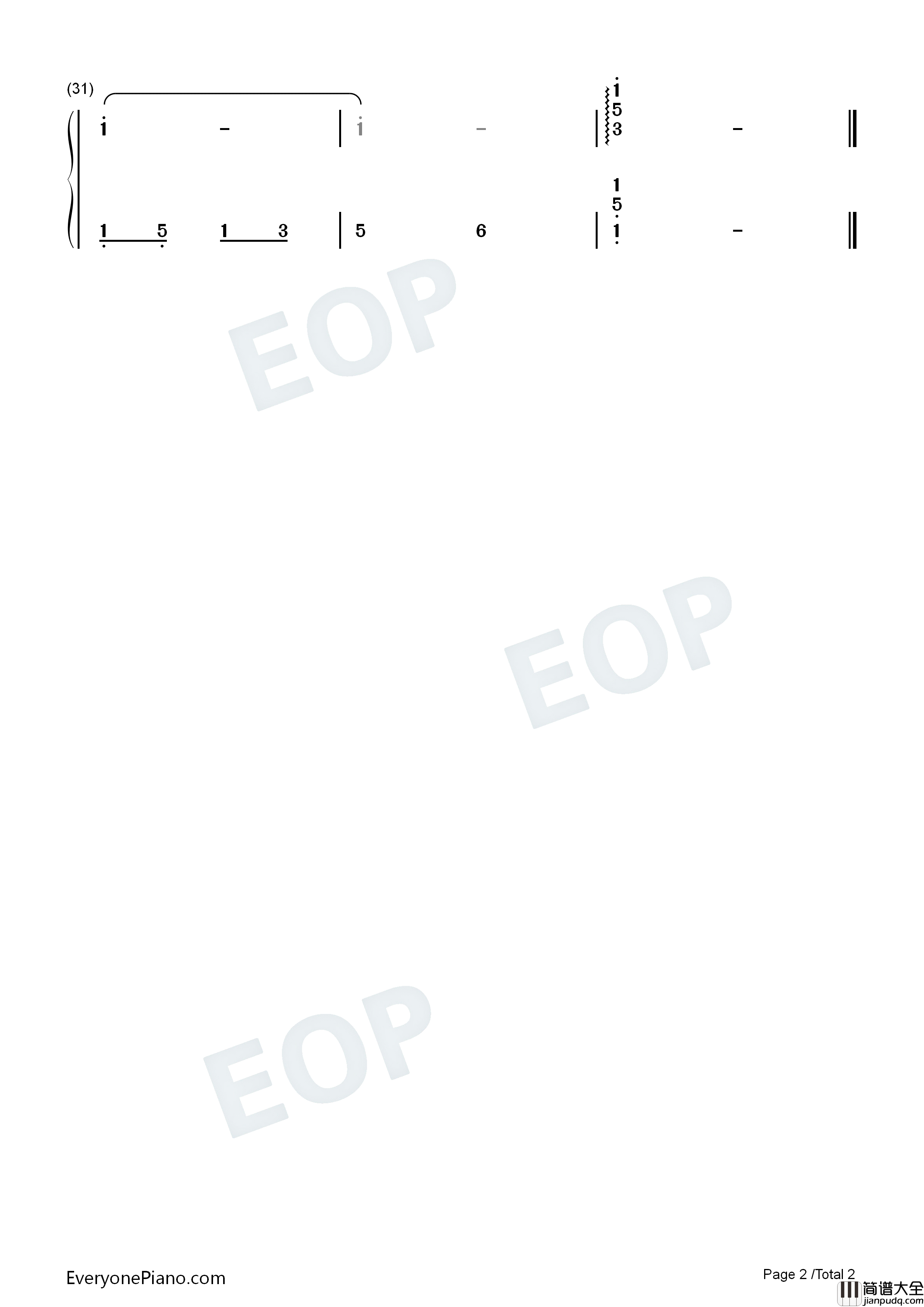 望着天空的女孩钢琴简谱_邓丽君演唱