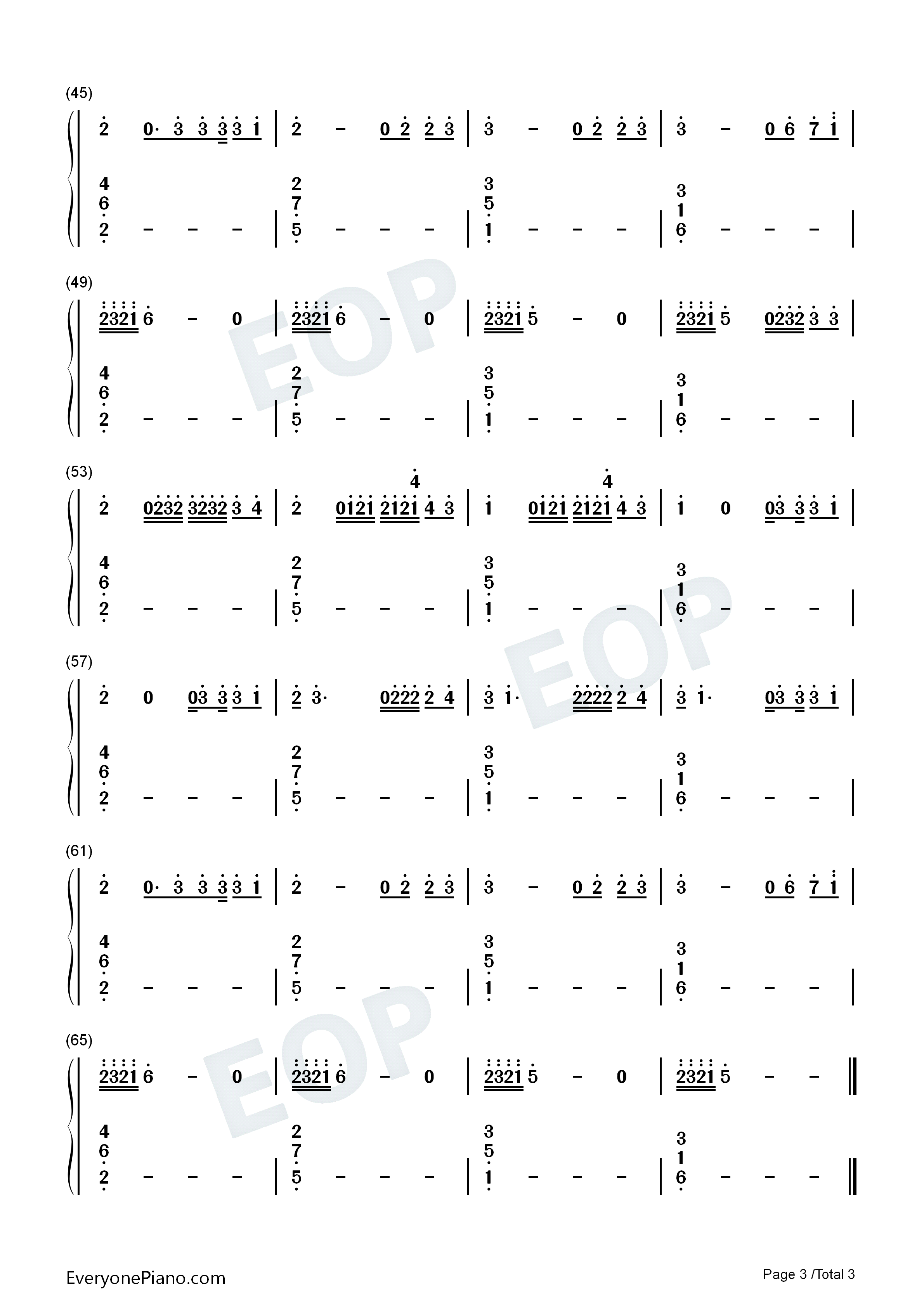 Me_Pase钢琴简谱_Enrique_Iglesias_Farruko演唱