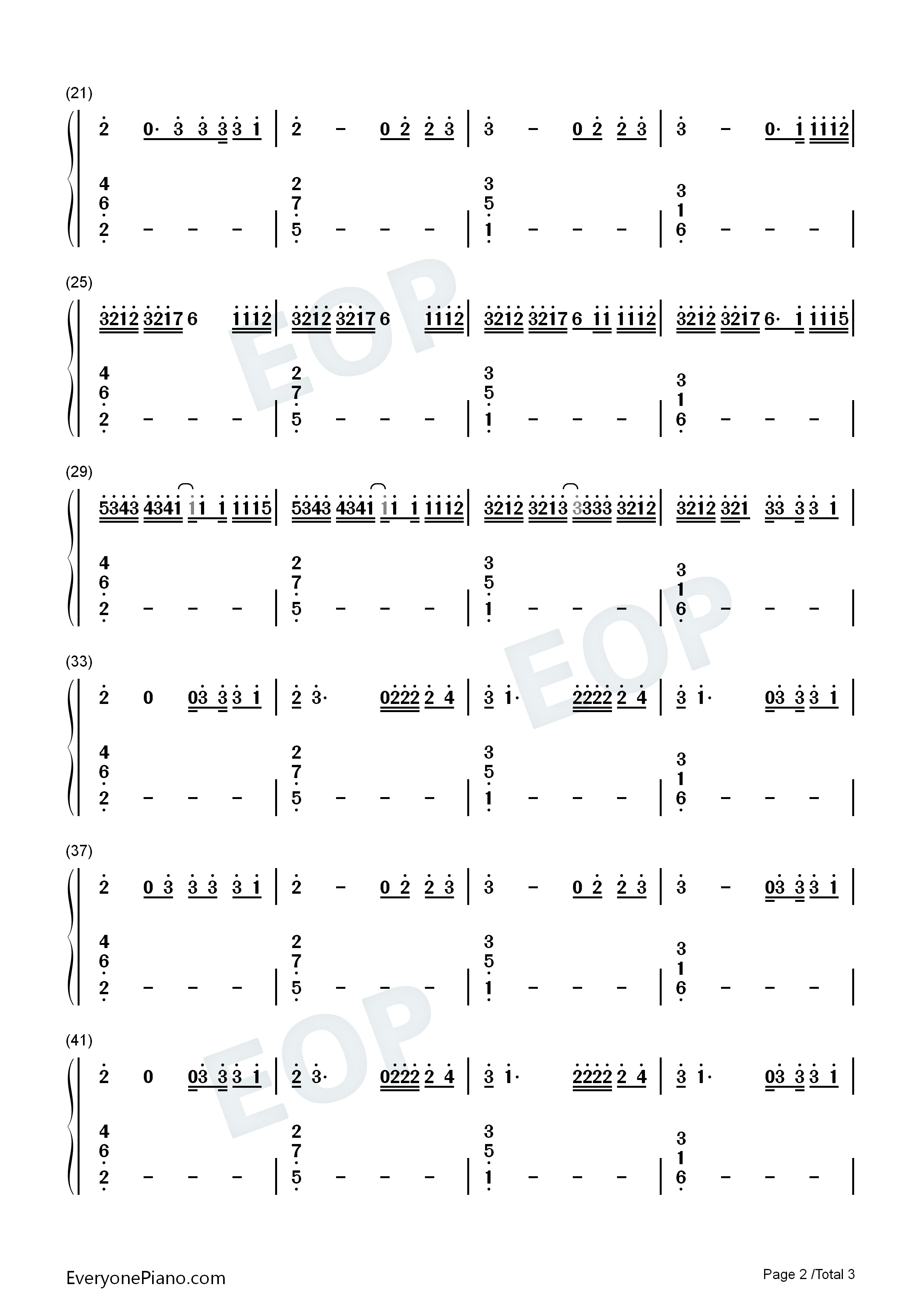 Me_Pase钢琴简谱_Enrique_Iglesias_Farruko演唱