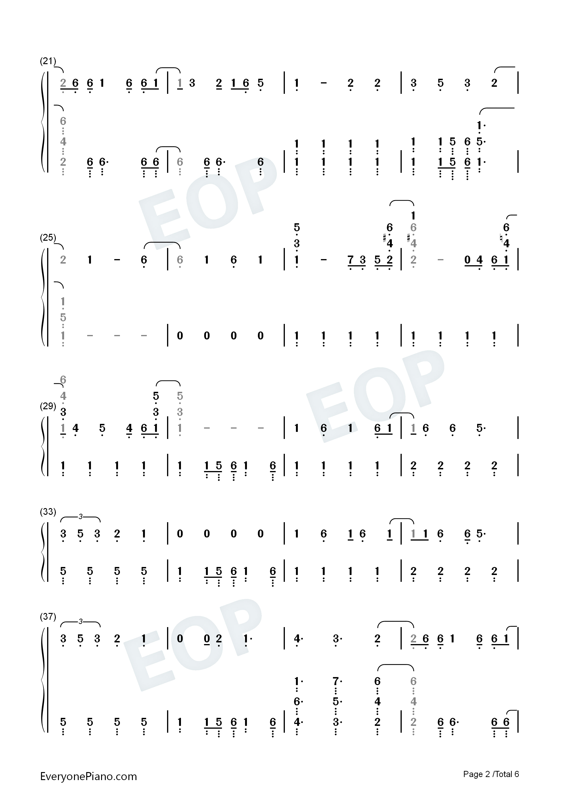 Good_Day钢琴简谱_Twenty_One_Pilots演唱