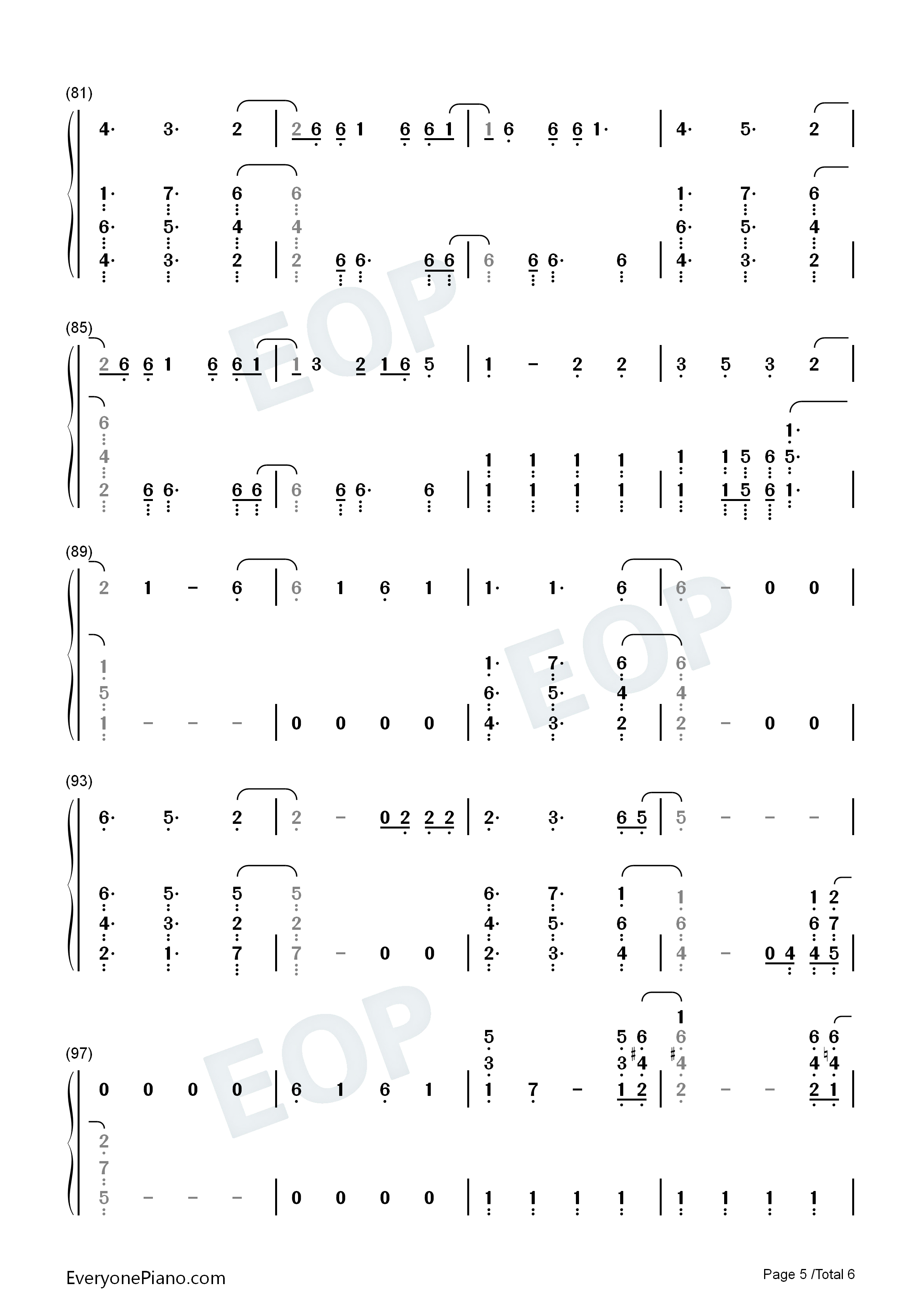 Good_Day钢琴简谱_Twenty_One_Pilots演唱