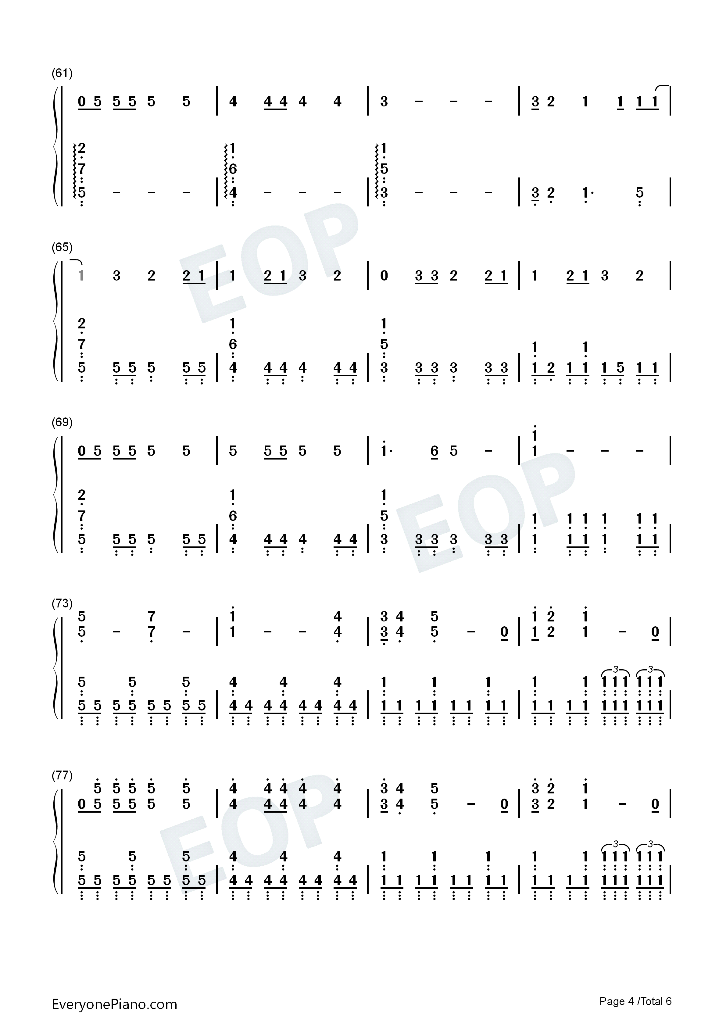 Good_Day钢琴简谱_Twenty_One_Pilots演唱