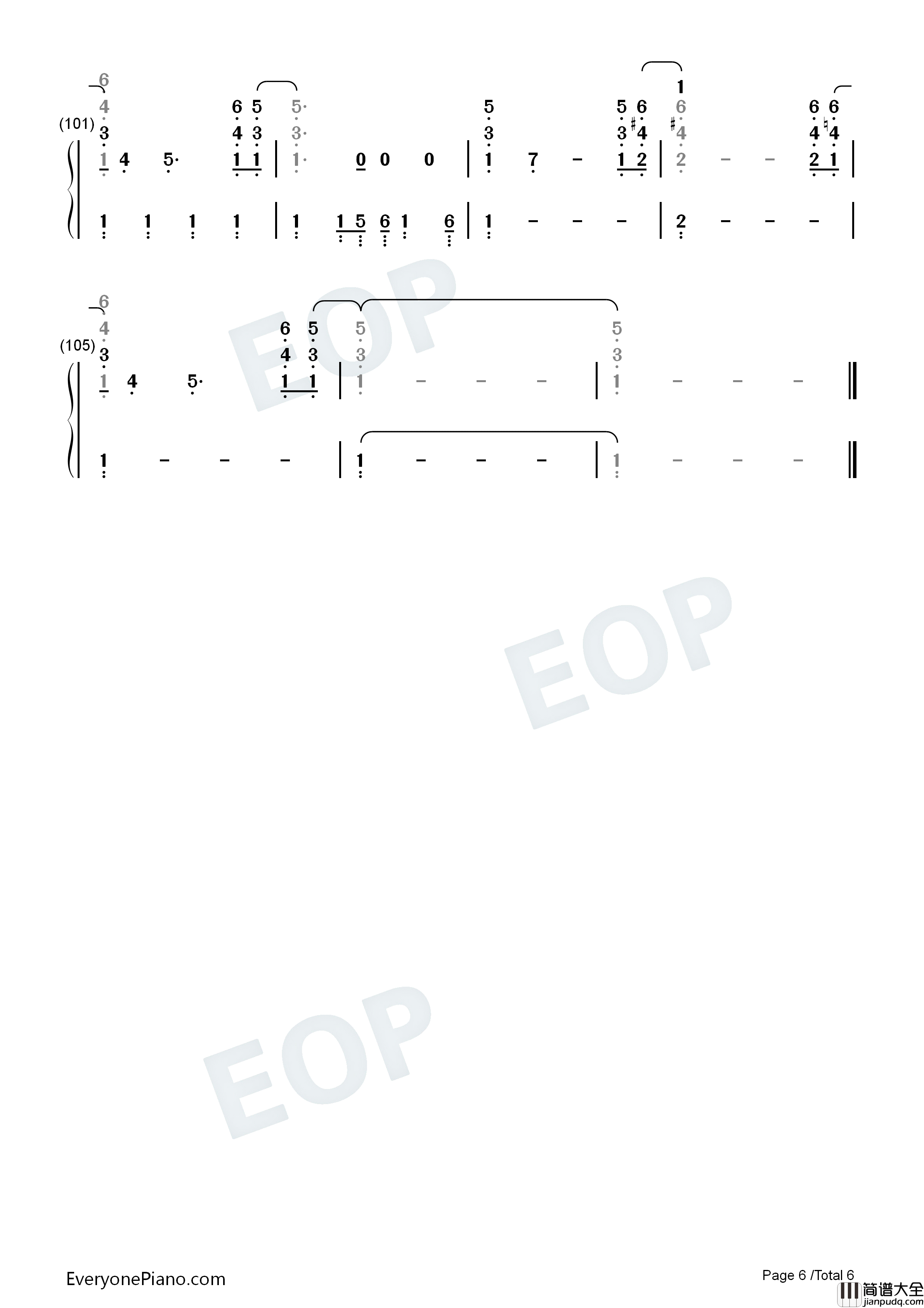 Good_Day钢琴简谱_Twenty_One_Pilots演唱