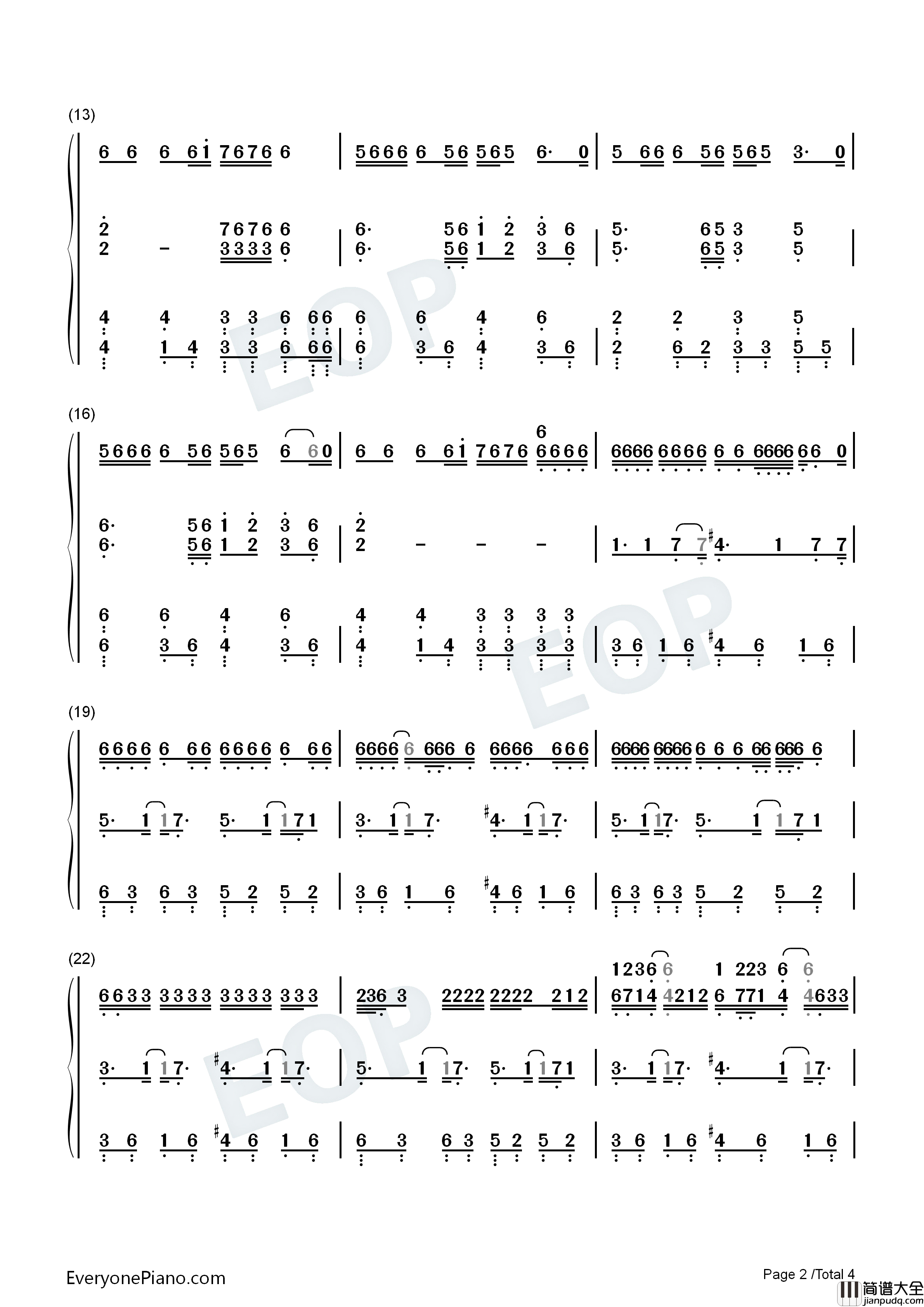 我的地盘钢琴简谱_周杰伦演唱