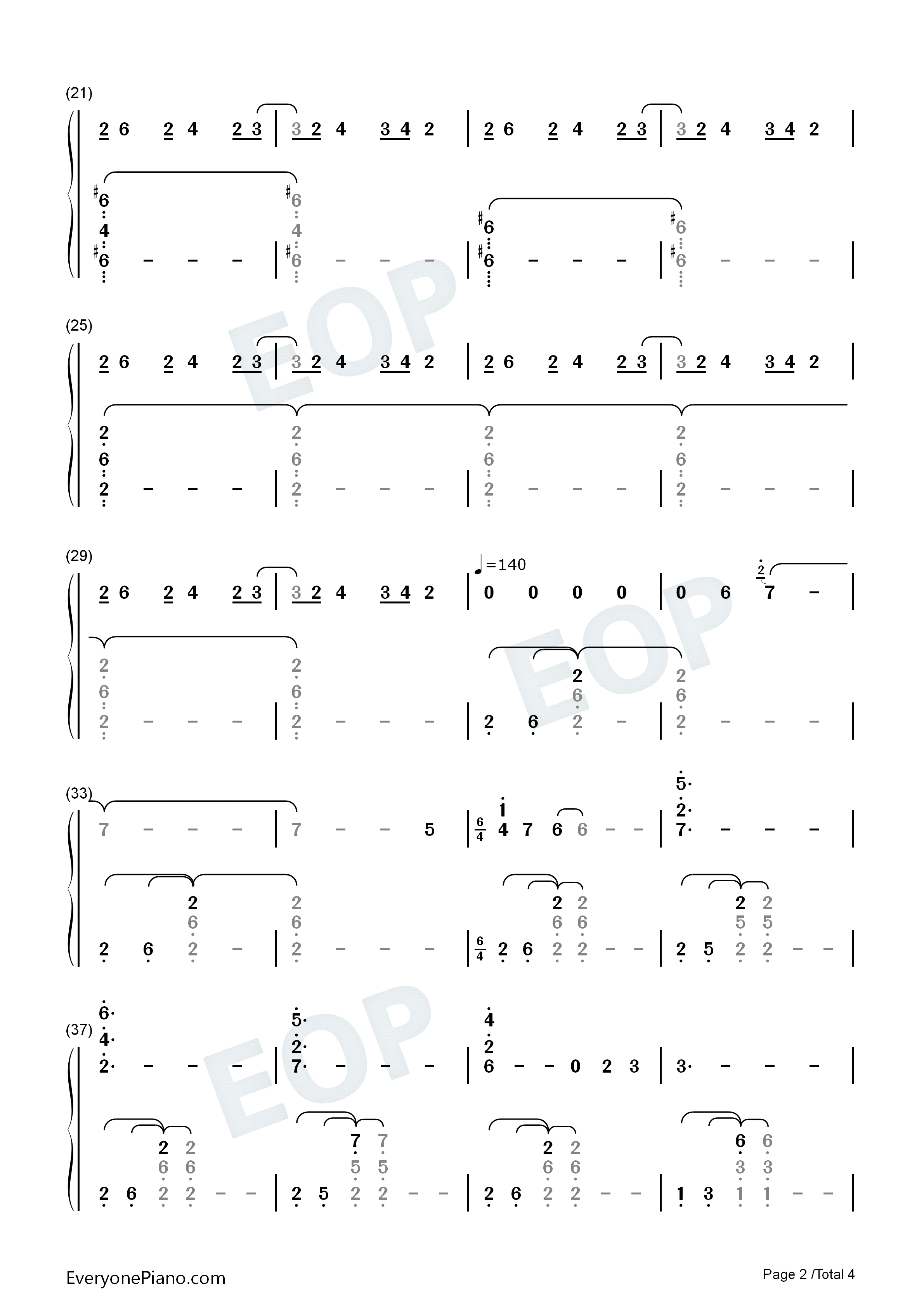 Hanzo_Hasashi钢琴简谱_Benjamin_Wallfisch演唱