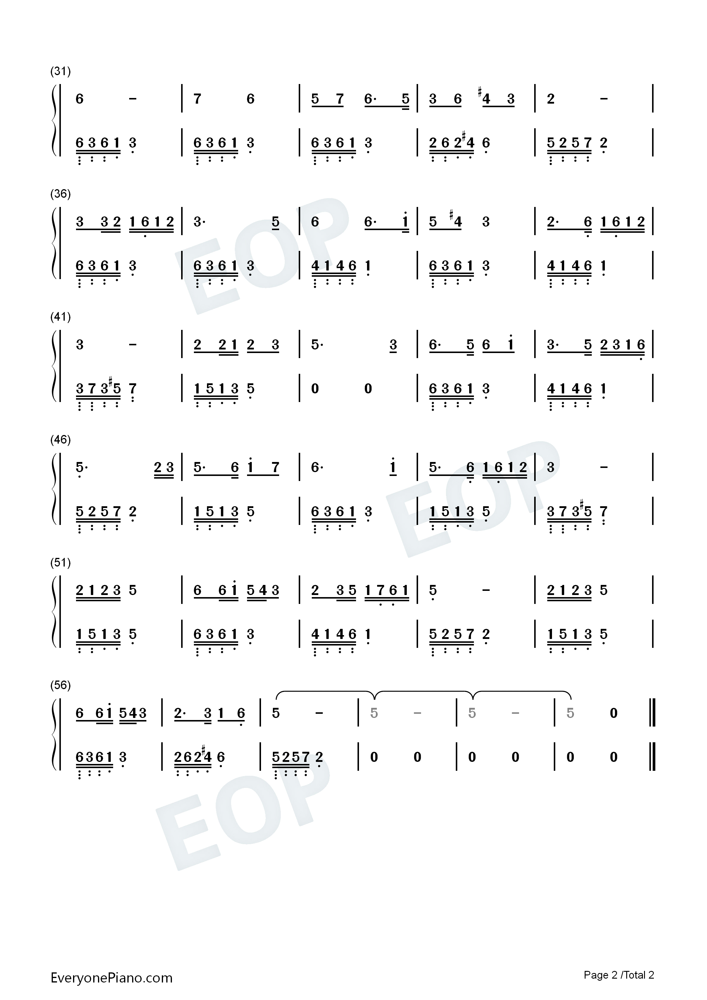 妈妈教我一支歌钢琴简谱_殷秀梅演唱