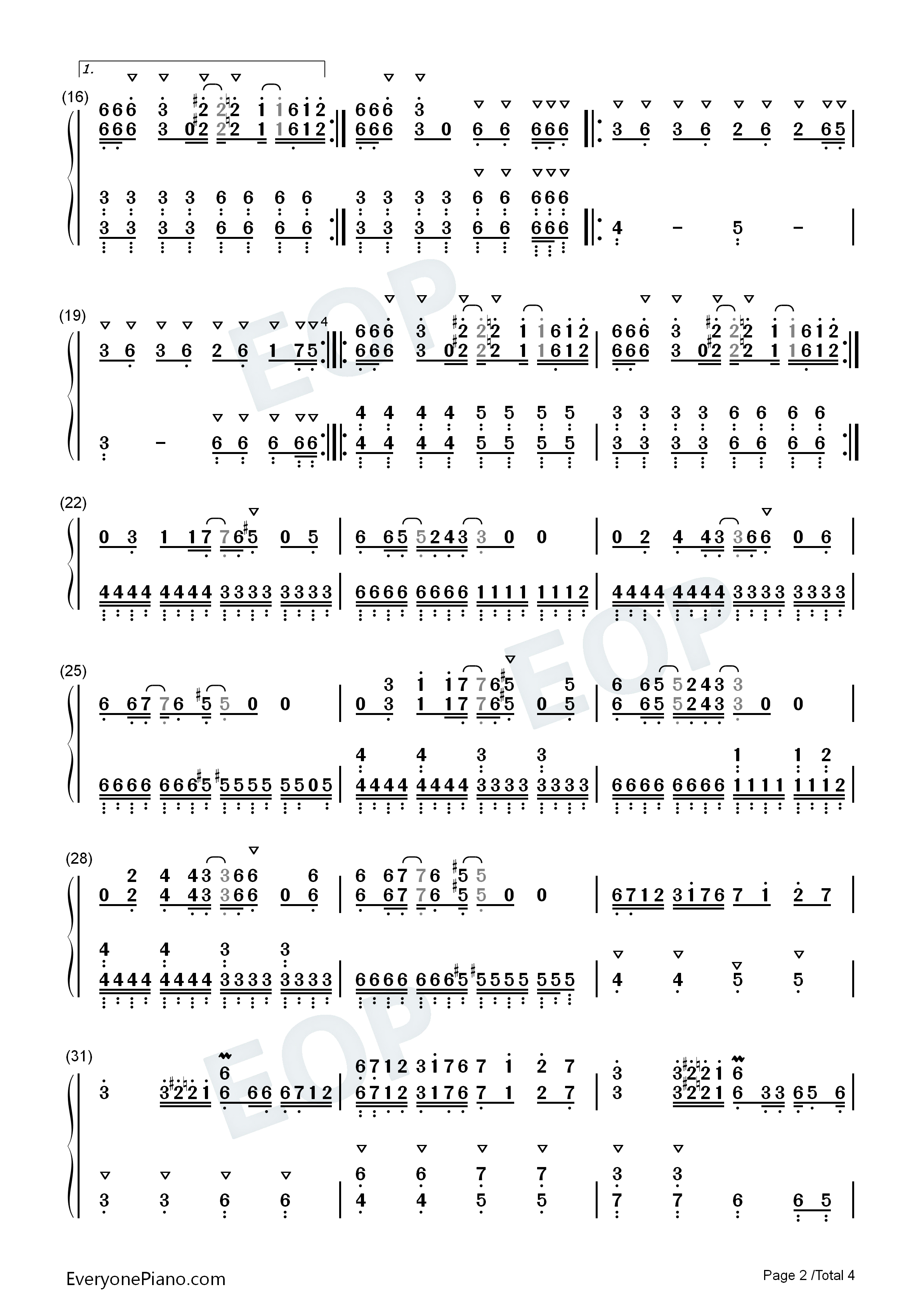 Tokyovania钢琴简谱_SharaX_Sans_Papyrus演唱