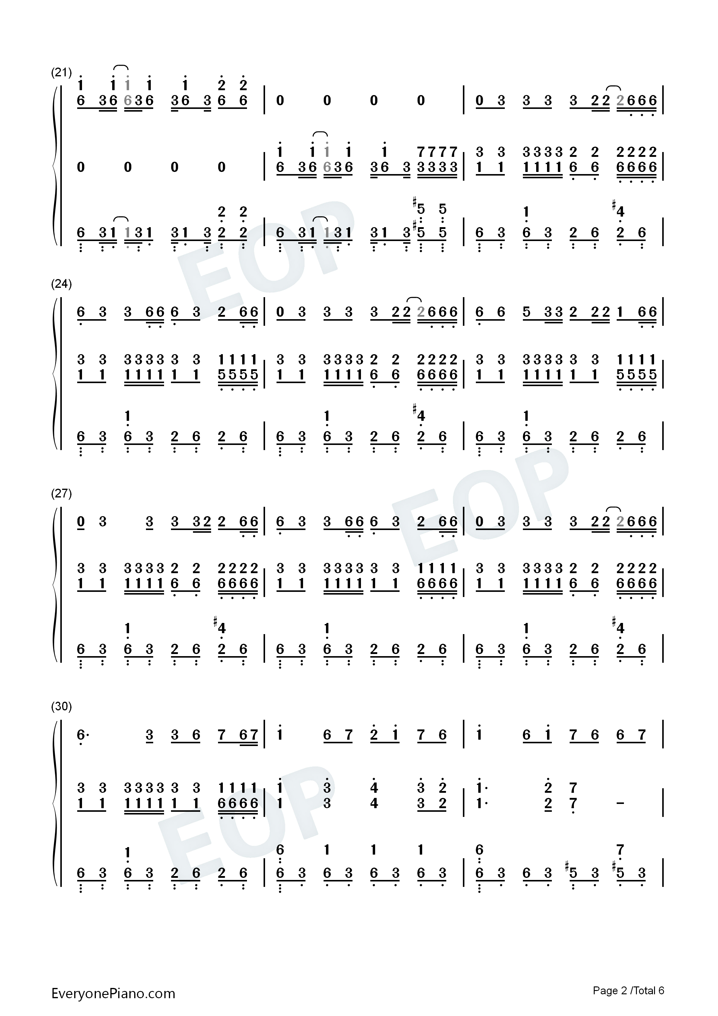 半兽人钢琴简谱_周杰伦演唱