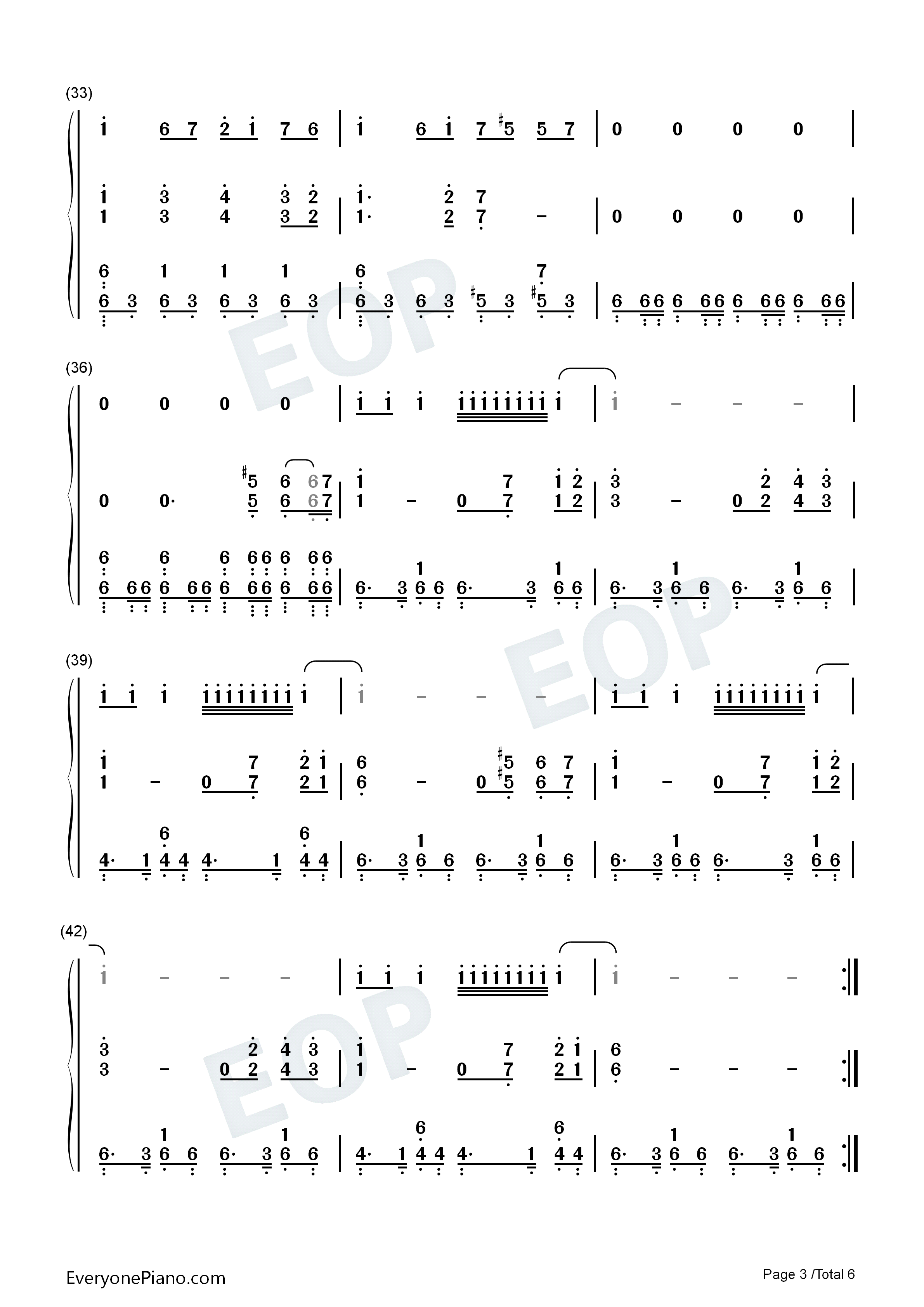 半兽人钢琴简谱_周杰伦演唱