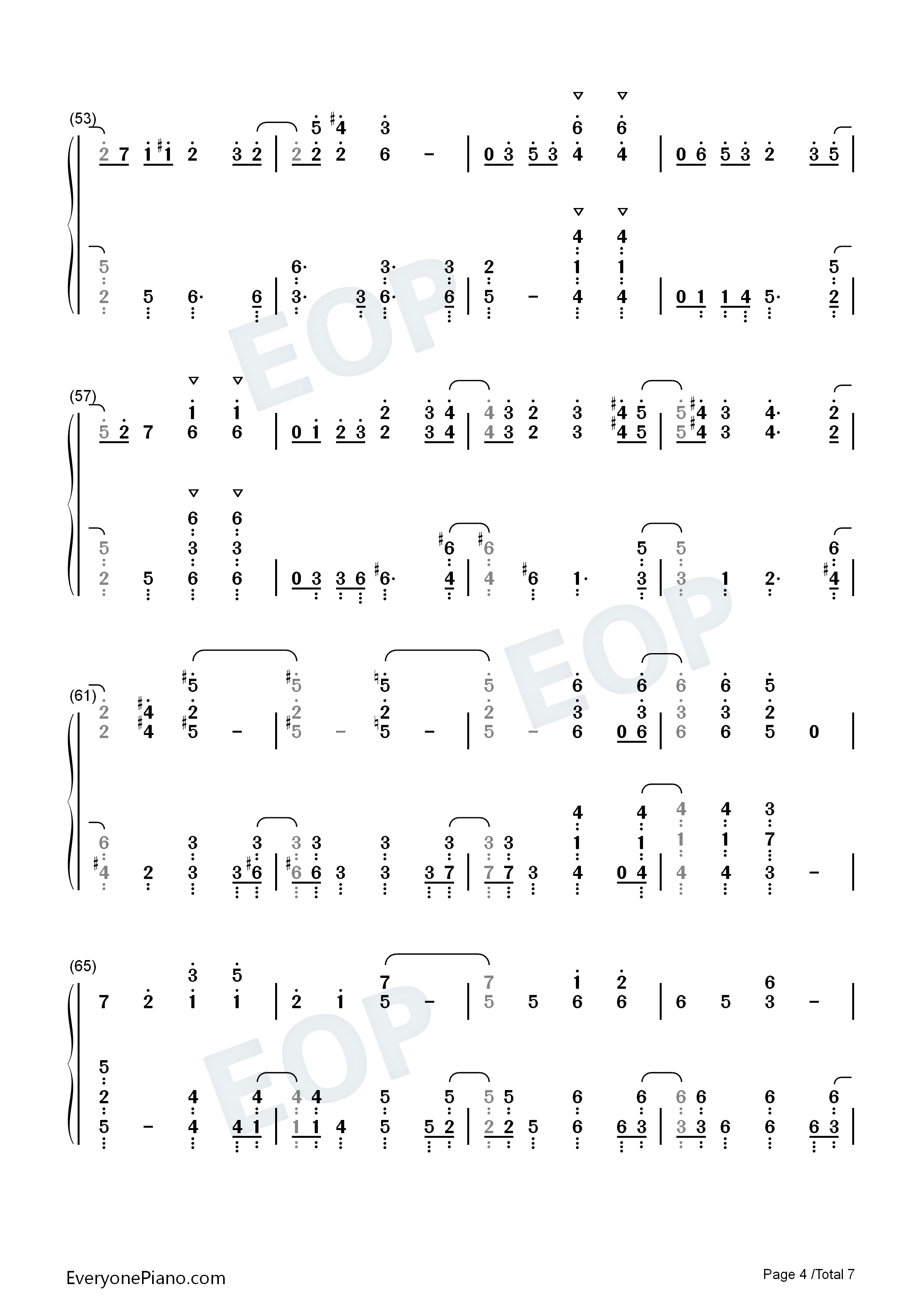 东方心绮楼标题画面曲钢琴简谱_ZUN演唱