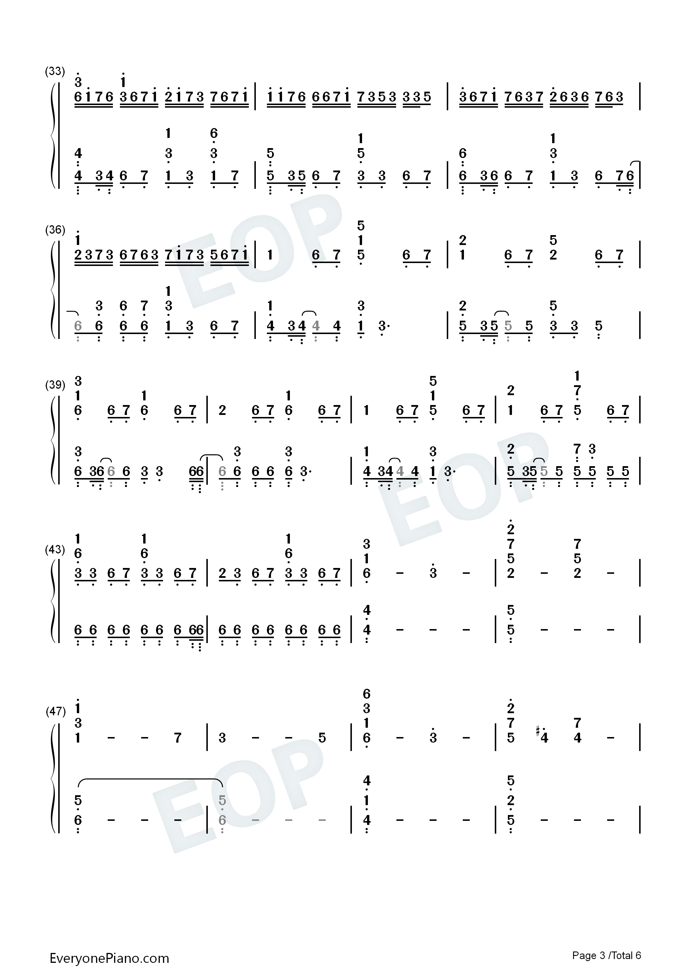 Collapsing_World钢琴简谱_Lightscape演唱