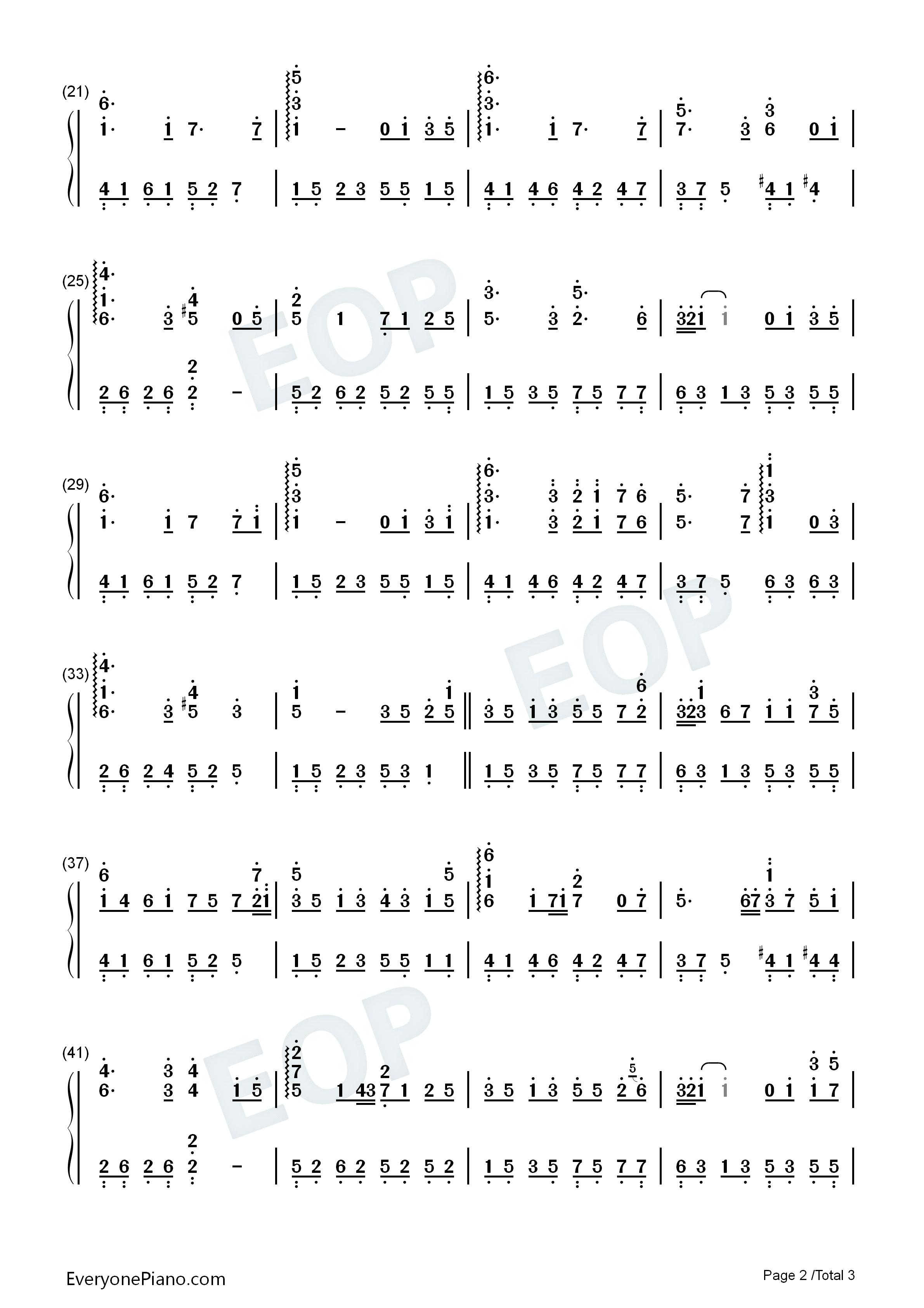 夜的晚安曲钢琴简谱_石进演唱