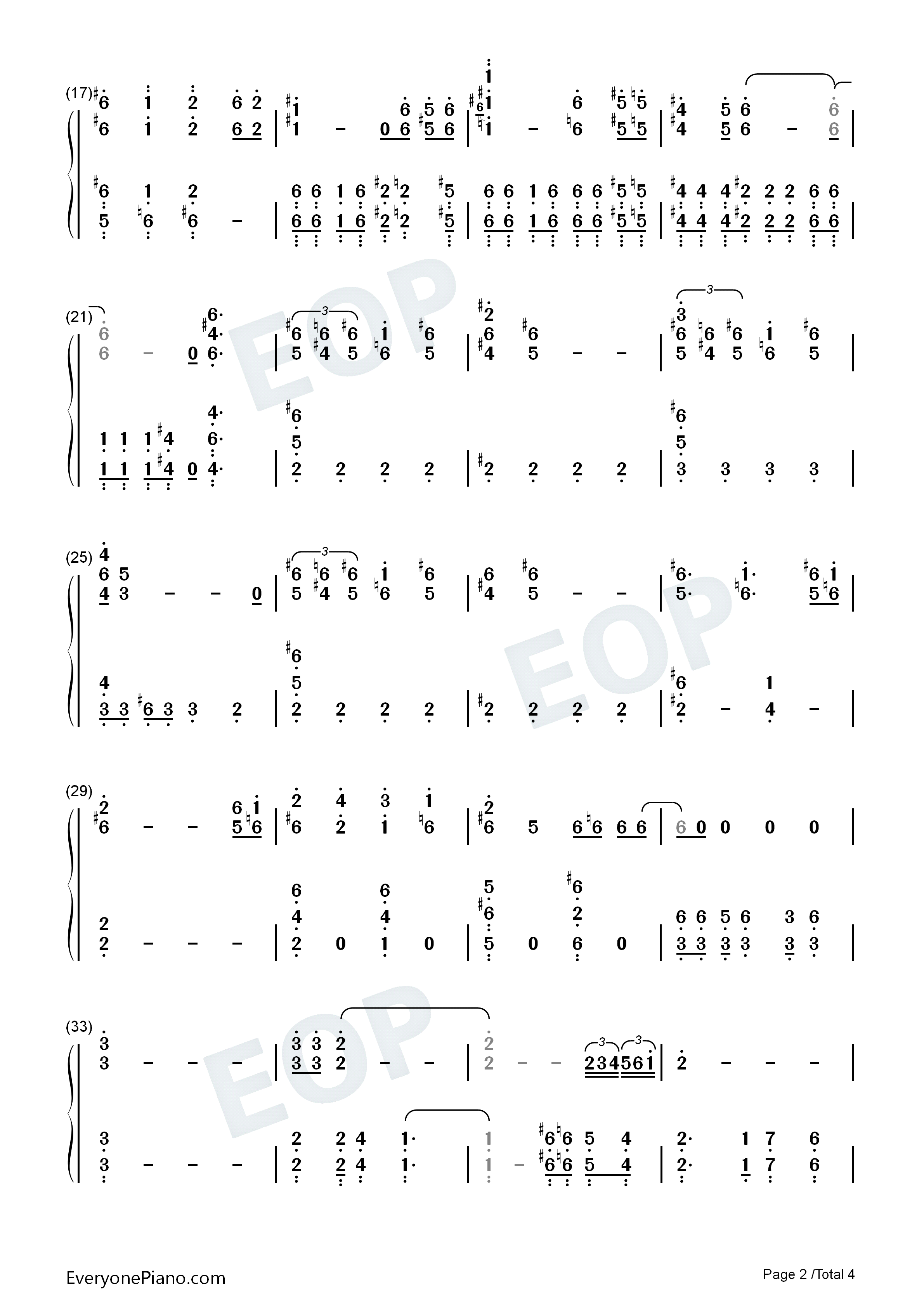 ジョジョ_その血の记忆〜end_of_THE_WORLD〜钢琴简谱_JO☆STARS_~TOMMY_Coda_JIN~演唱