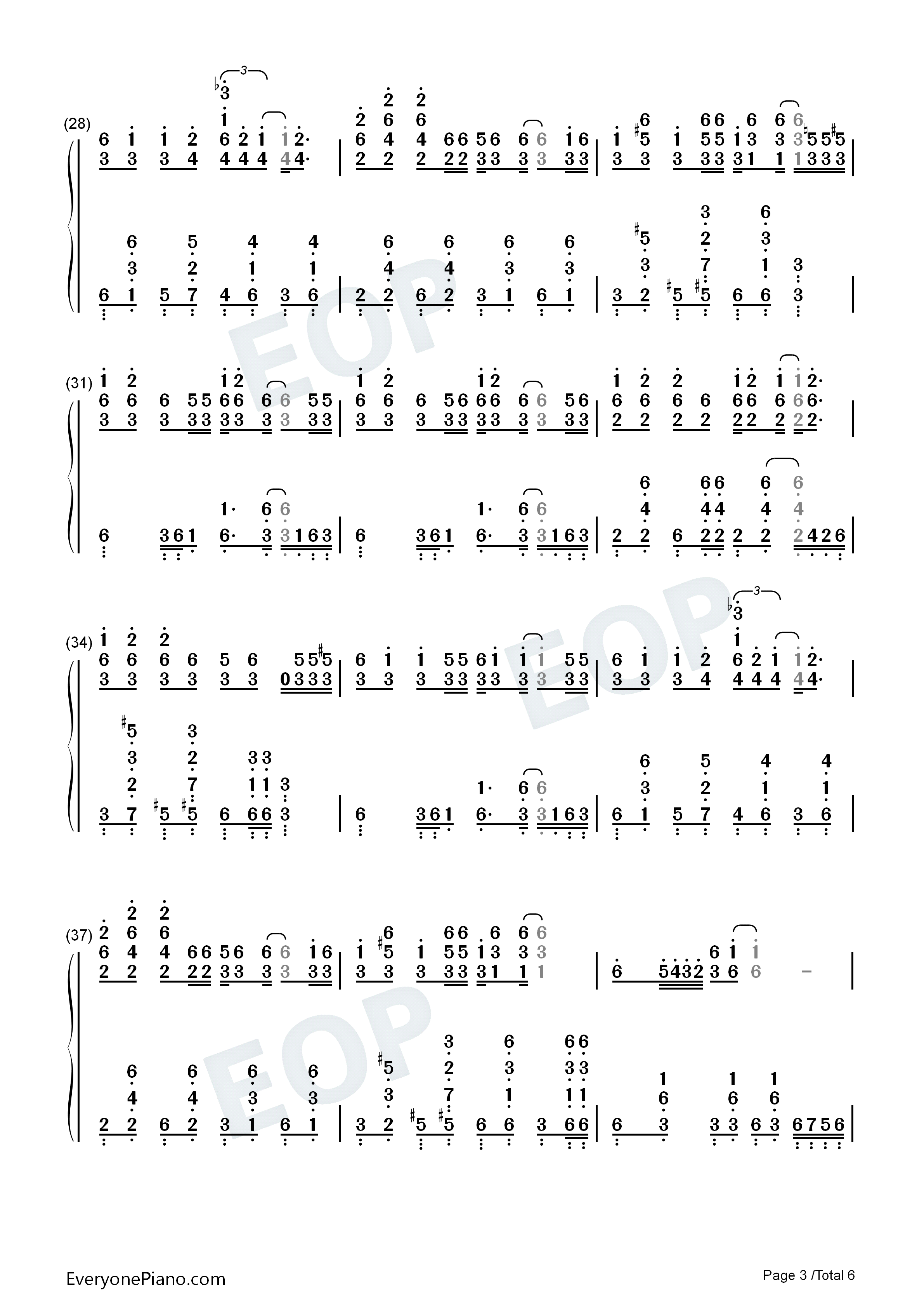 印地安老斑鸠钢琴简谱_周杰伦演唱