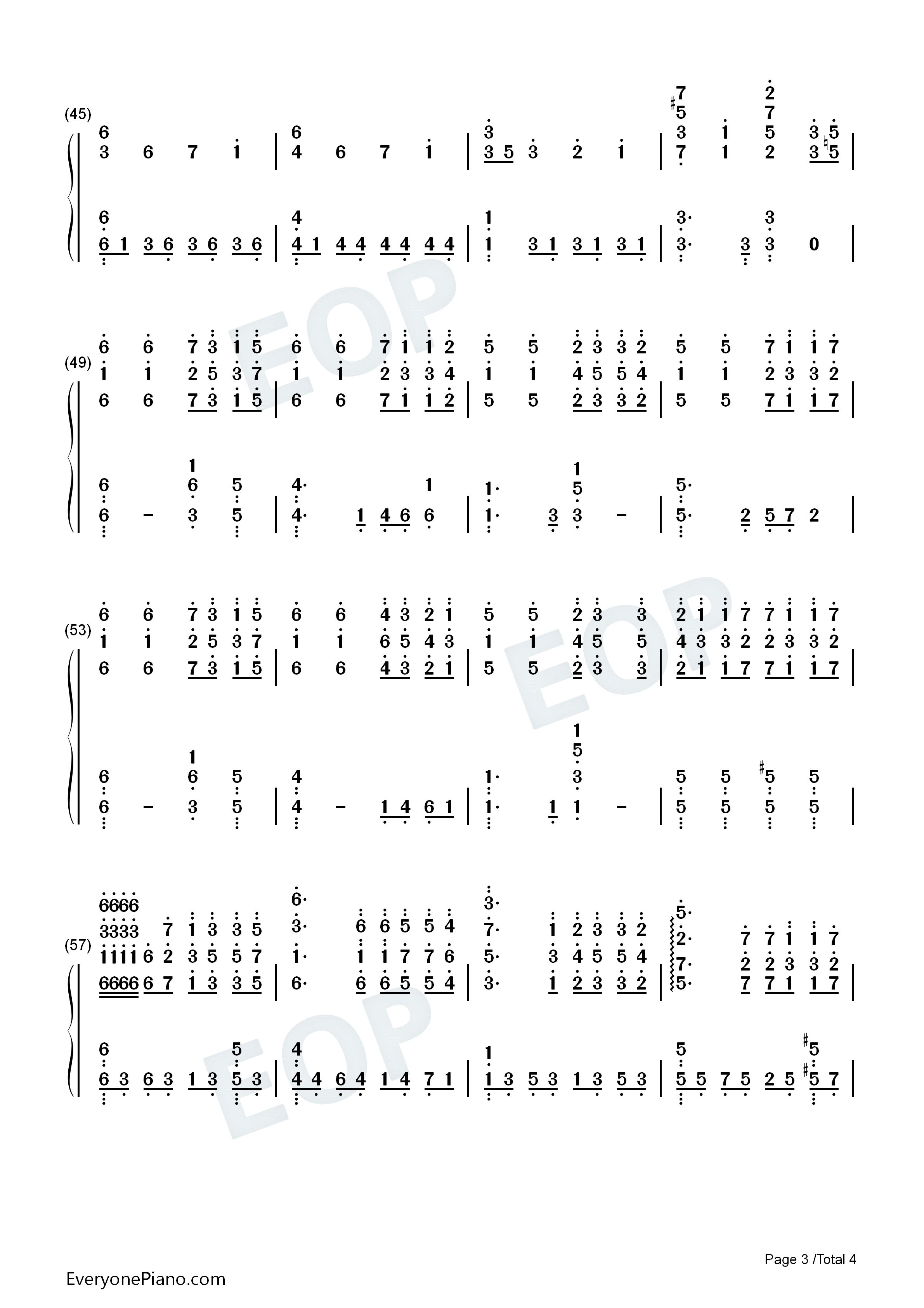 初日钢琴简谱_路南演唱