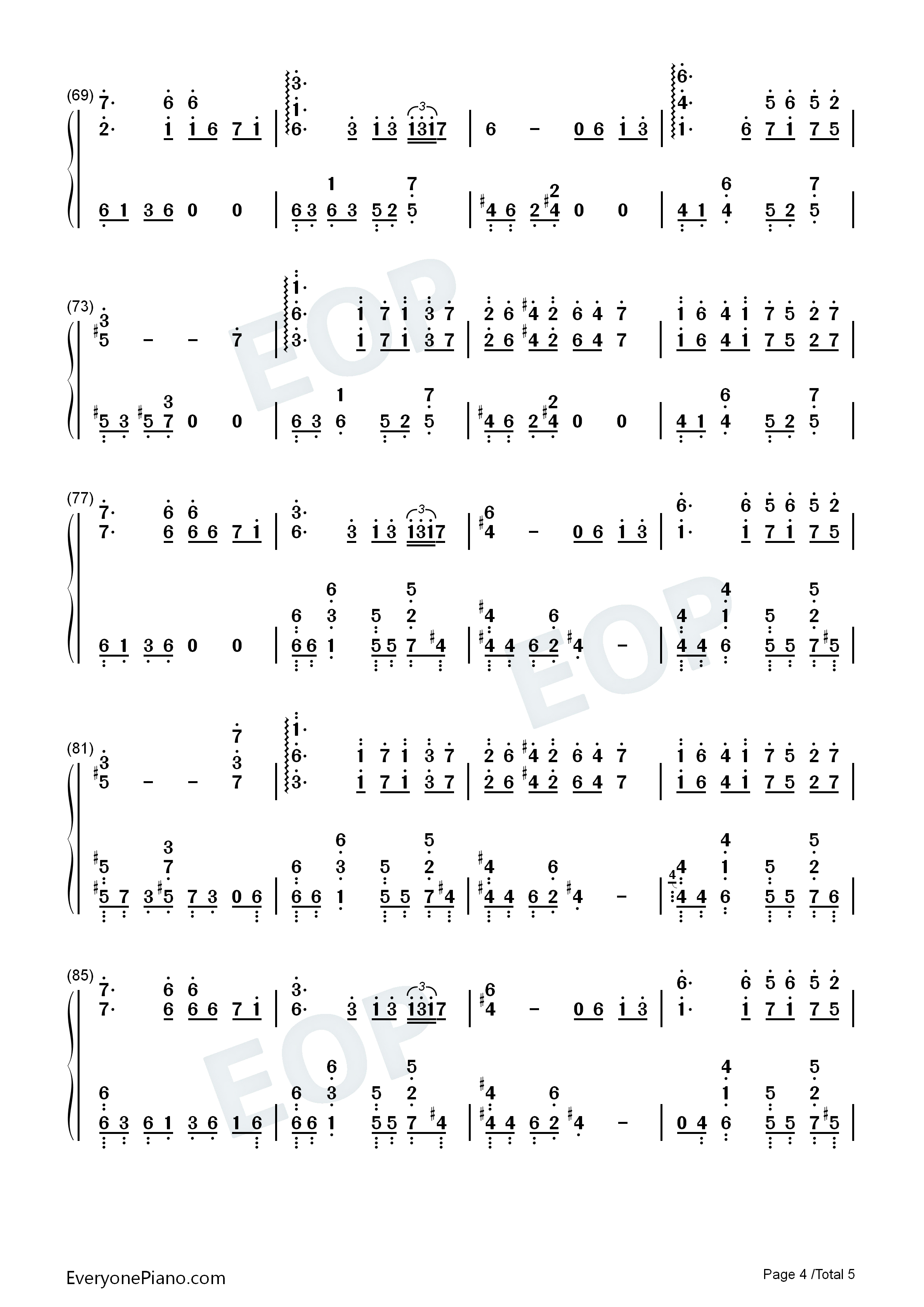 おてんば恋娘钢琴简谱_ZUN演唱