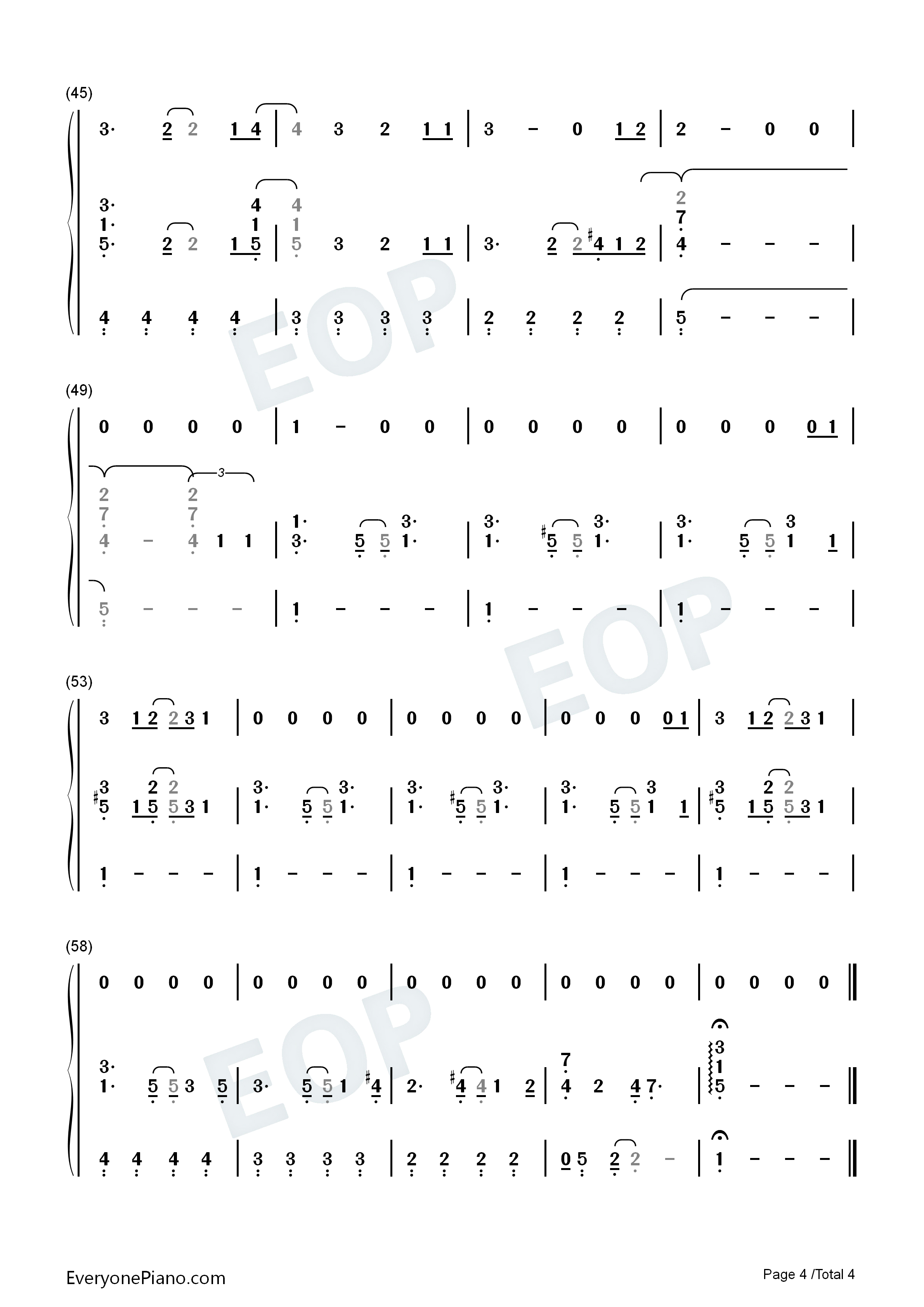 Cant_Imagine钢琴简谱_Shawn_Mendes演唱