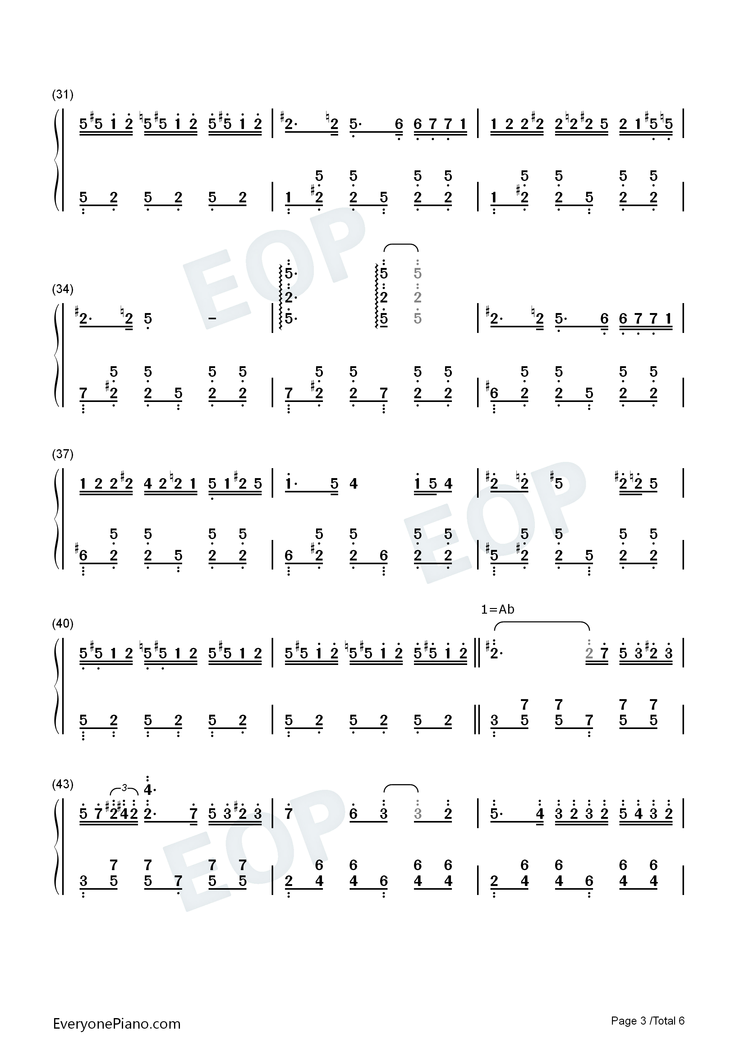 Dance_of_Pales钢琴简谱_山根美智留演唱