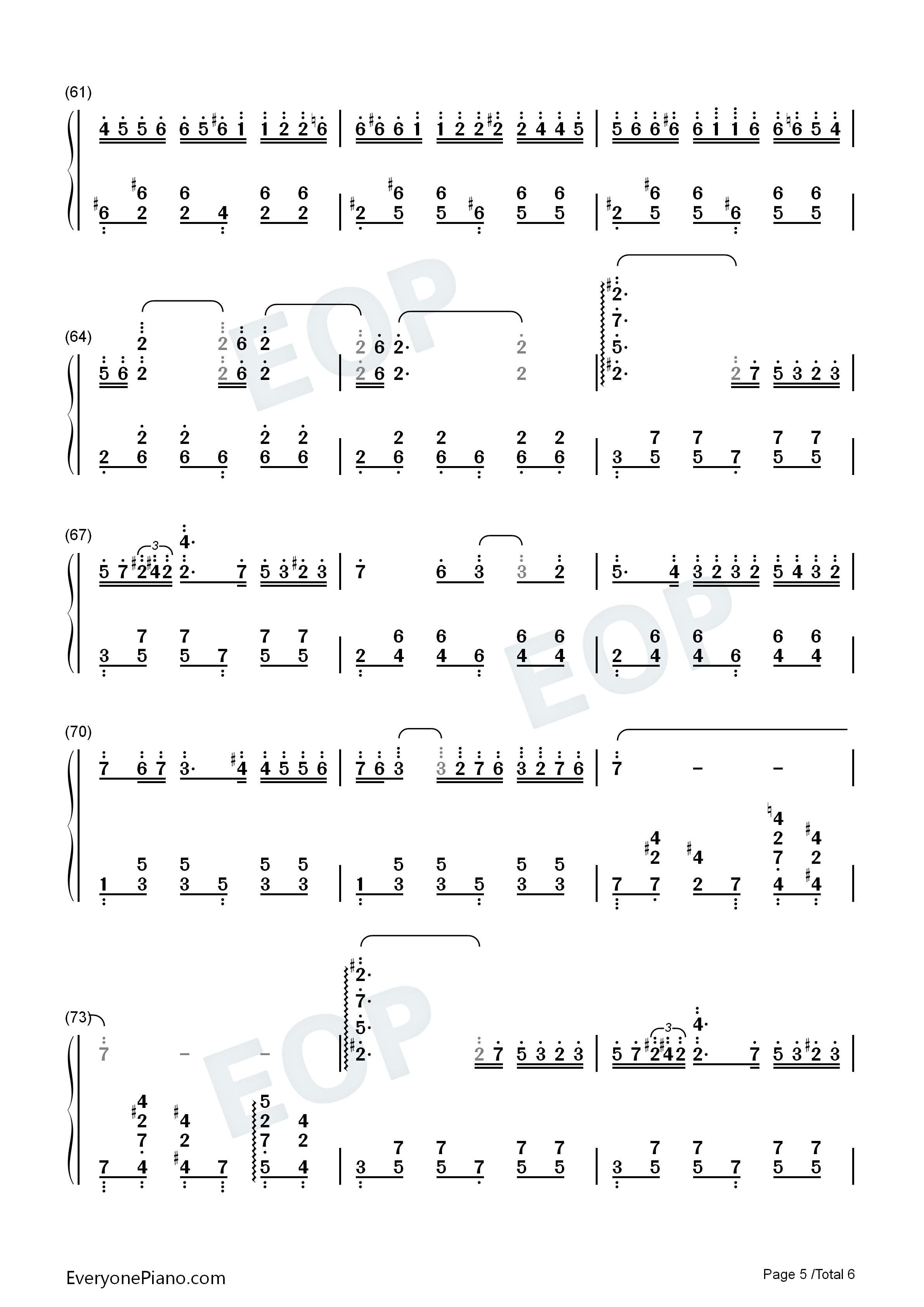 Dance_of_Pales钢琴简谱_山根美智留演唱