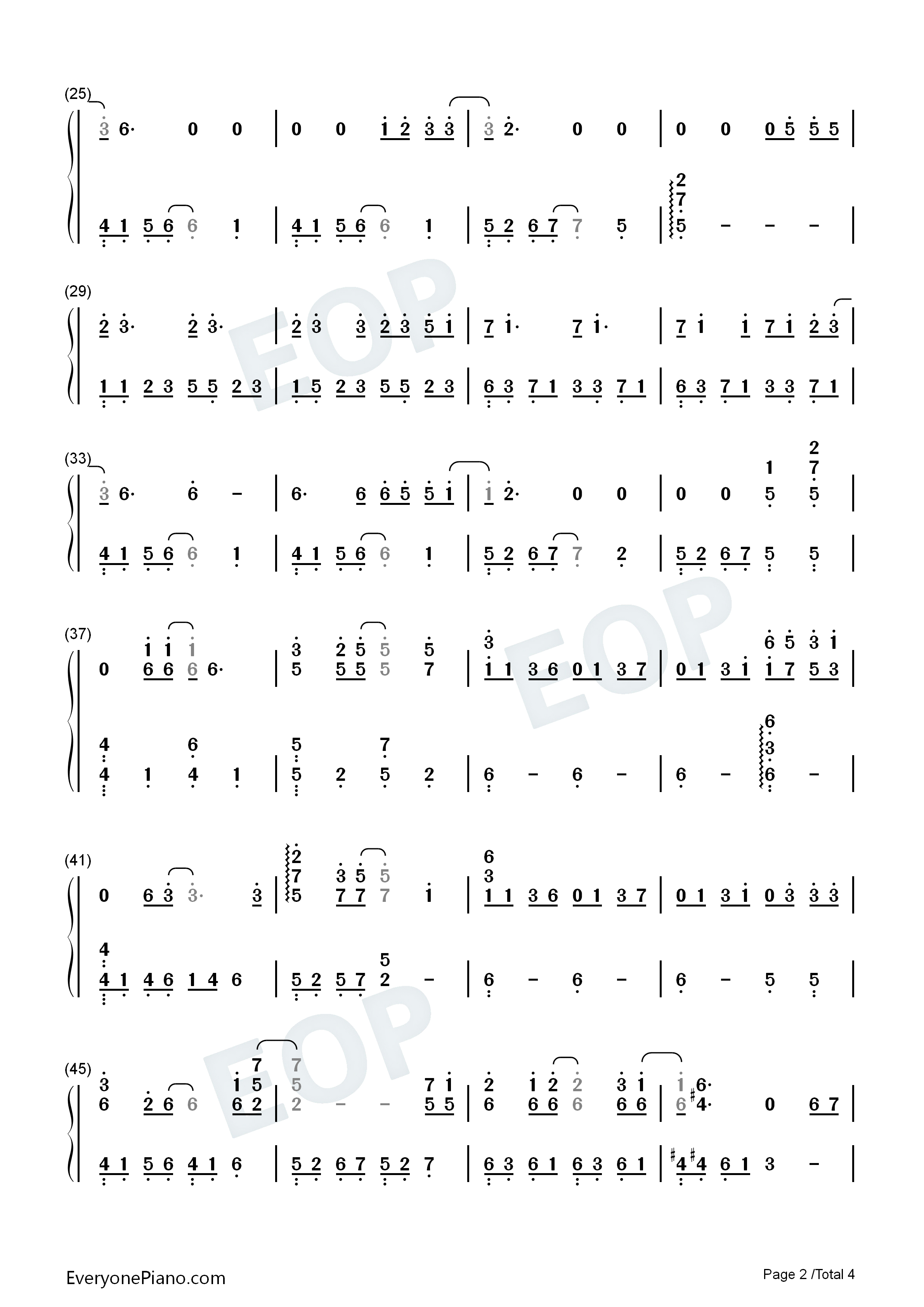 陪你去流浪钢琴简谱_薛之谦演唱