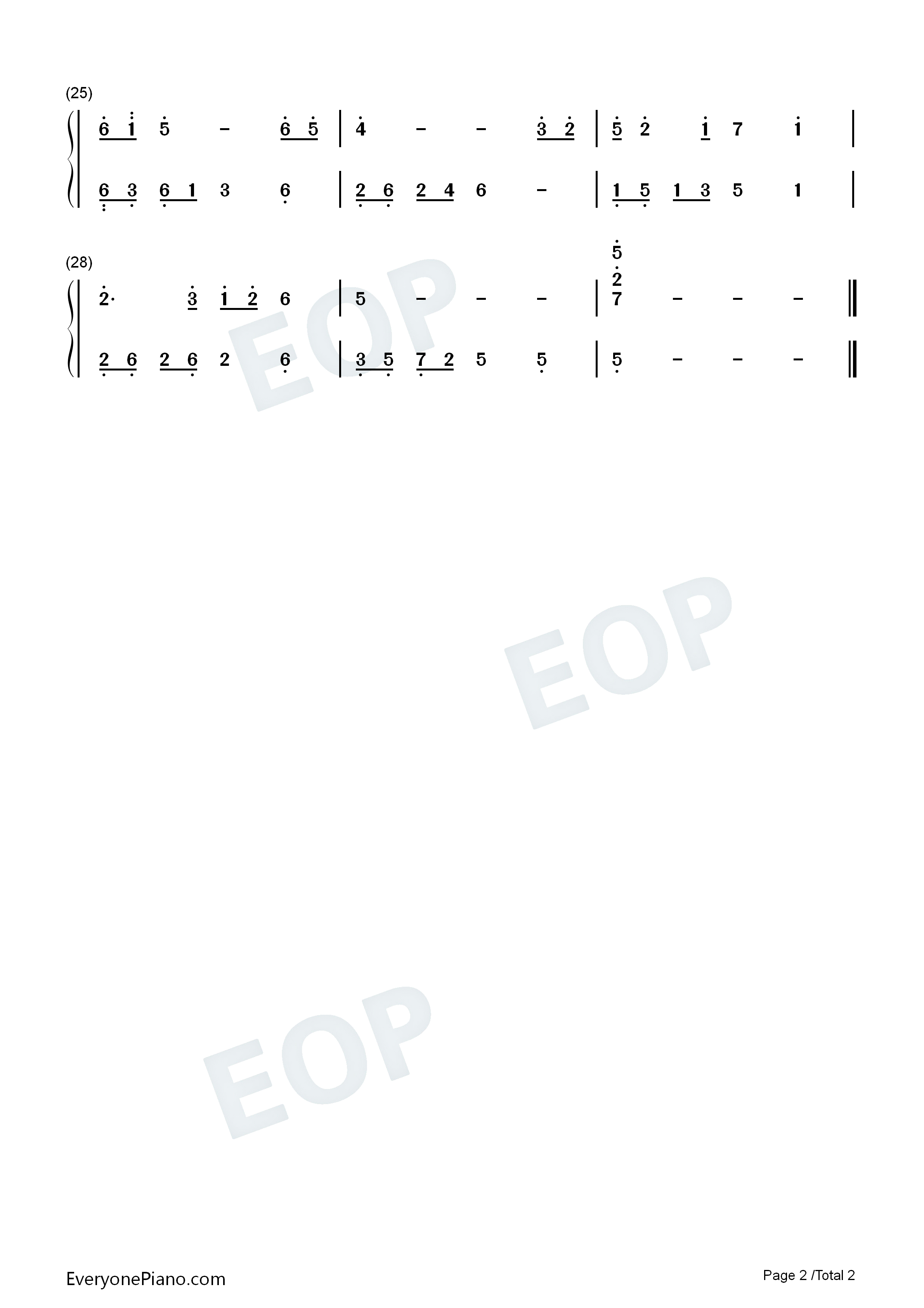 走西口钢琴简谱_阿宝演唱