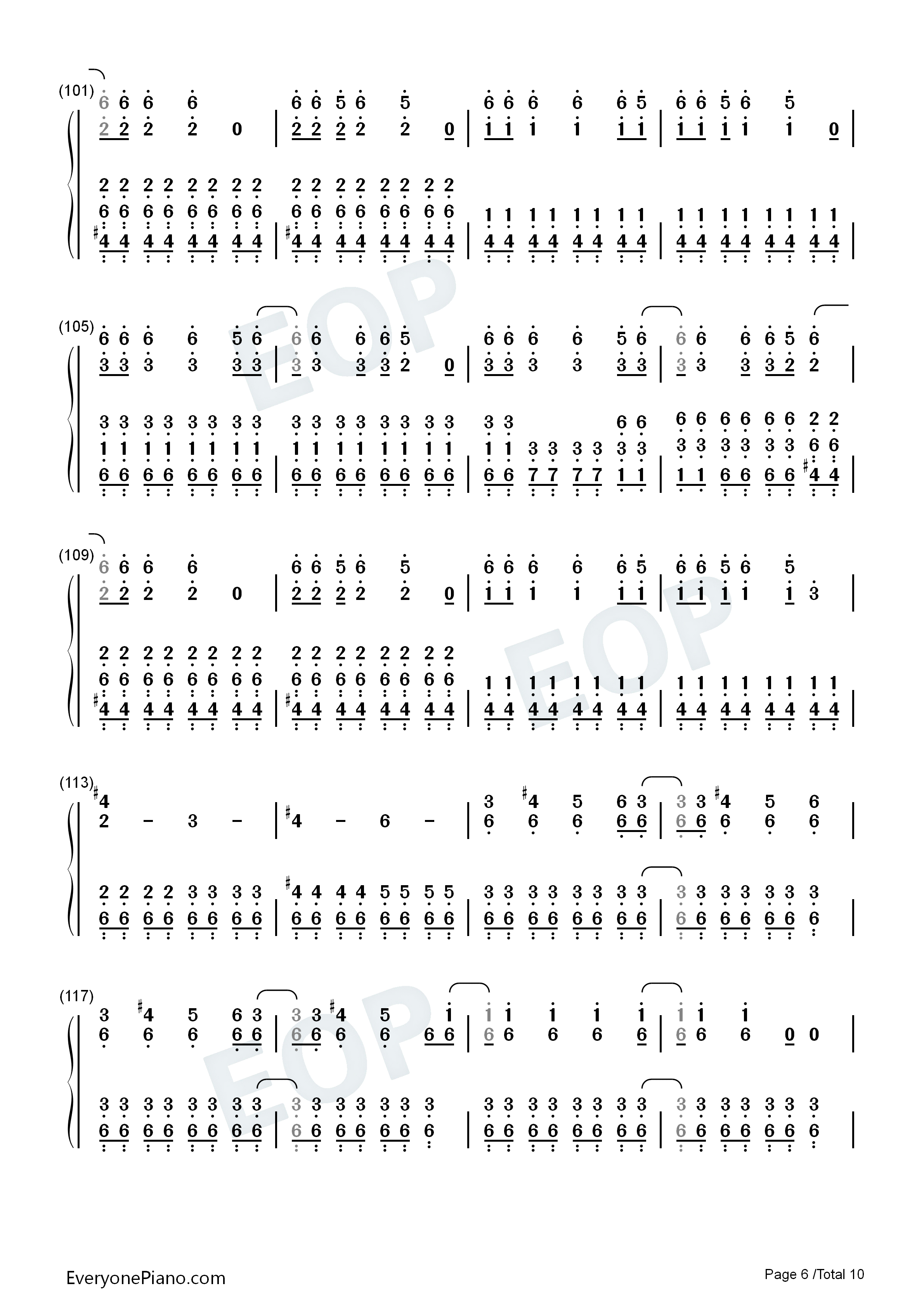 The_Pretender钢琴简谱_Foo_Fighters演唱