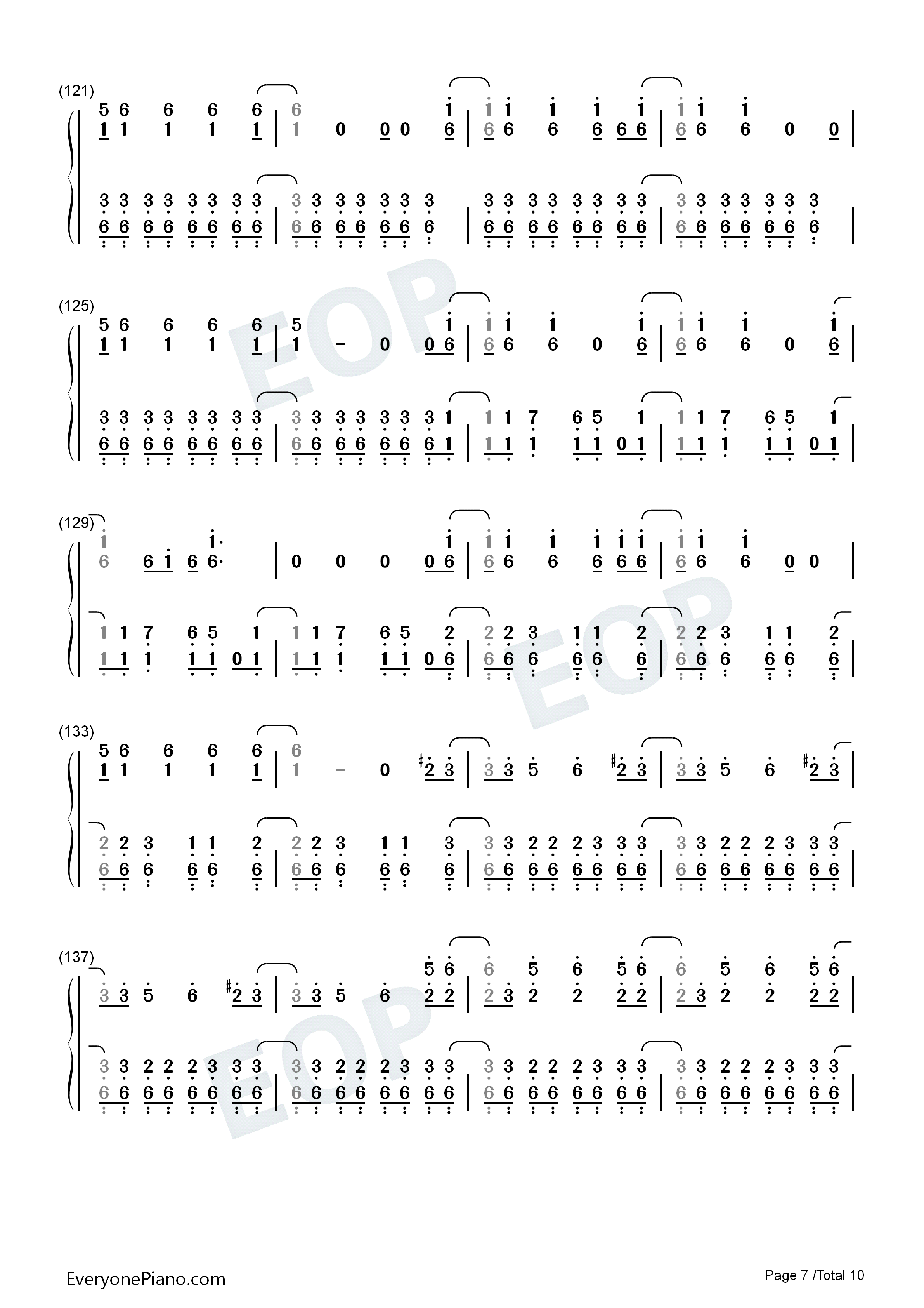 The_Pretender钢琴简谱_Foo_Fighters演唱