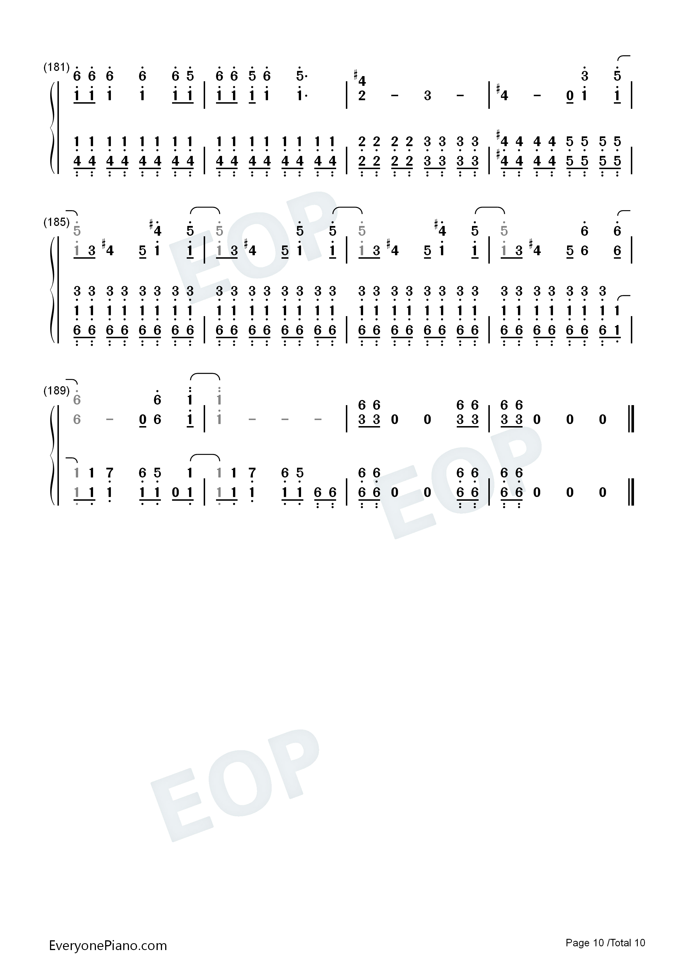 The_Pretender钢琴简谱_Foo_Fighters演唱