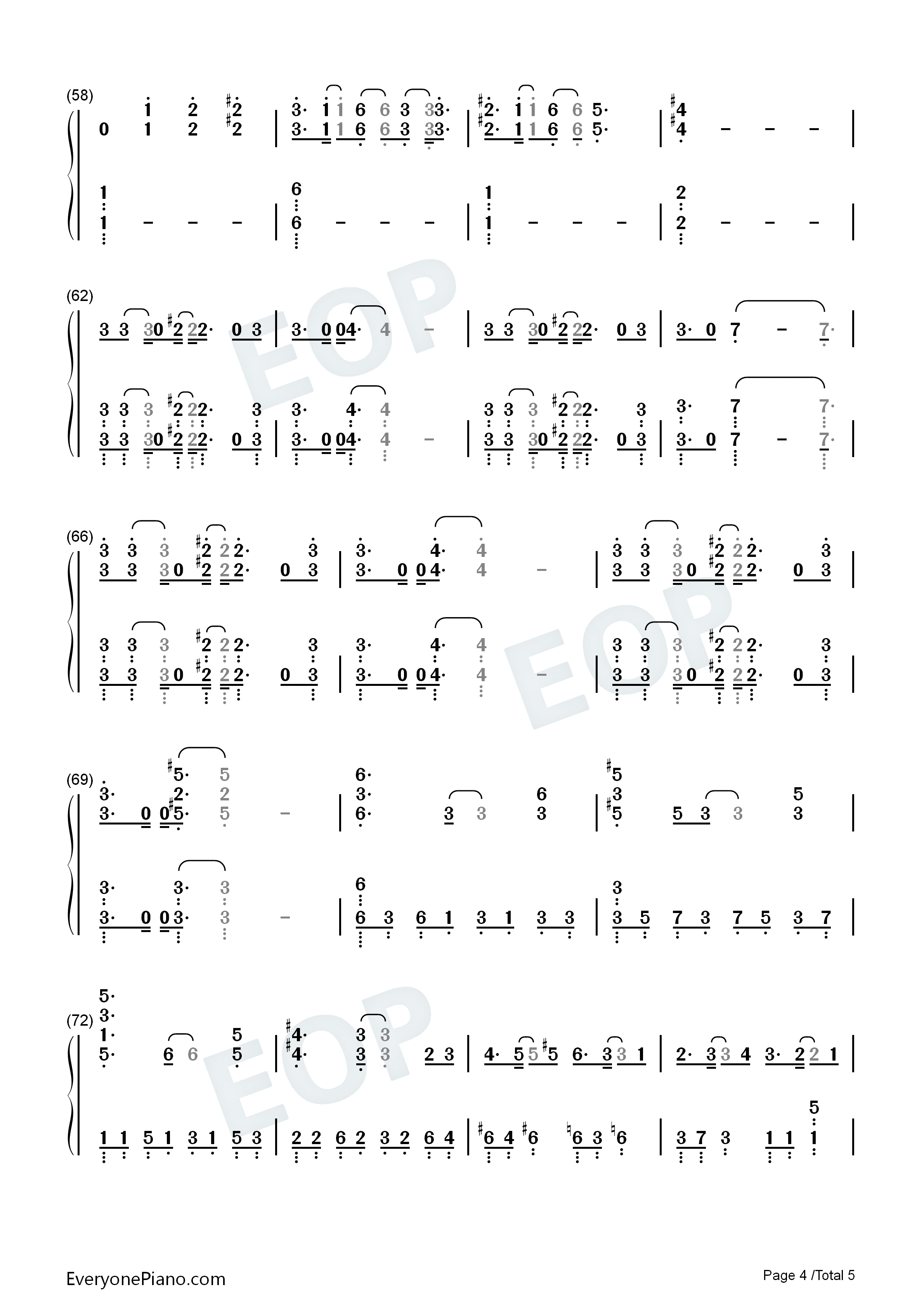 空条徐伦处刑曲钢琴简谱_菅野佑悟演唱