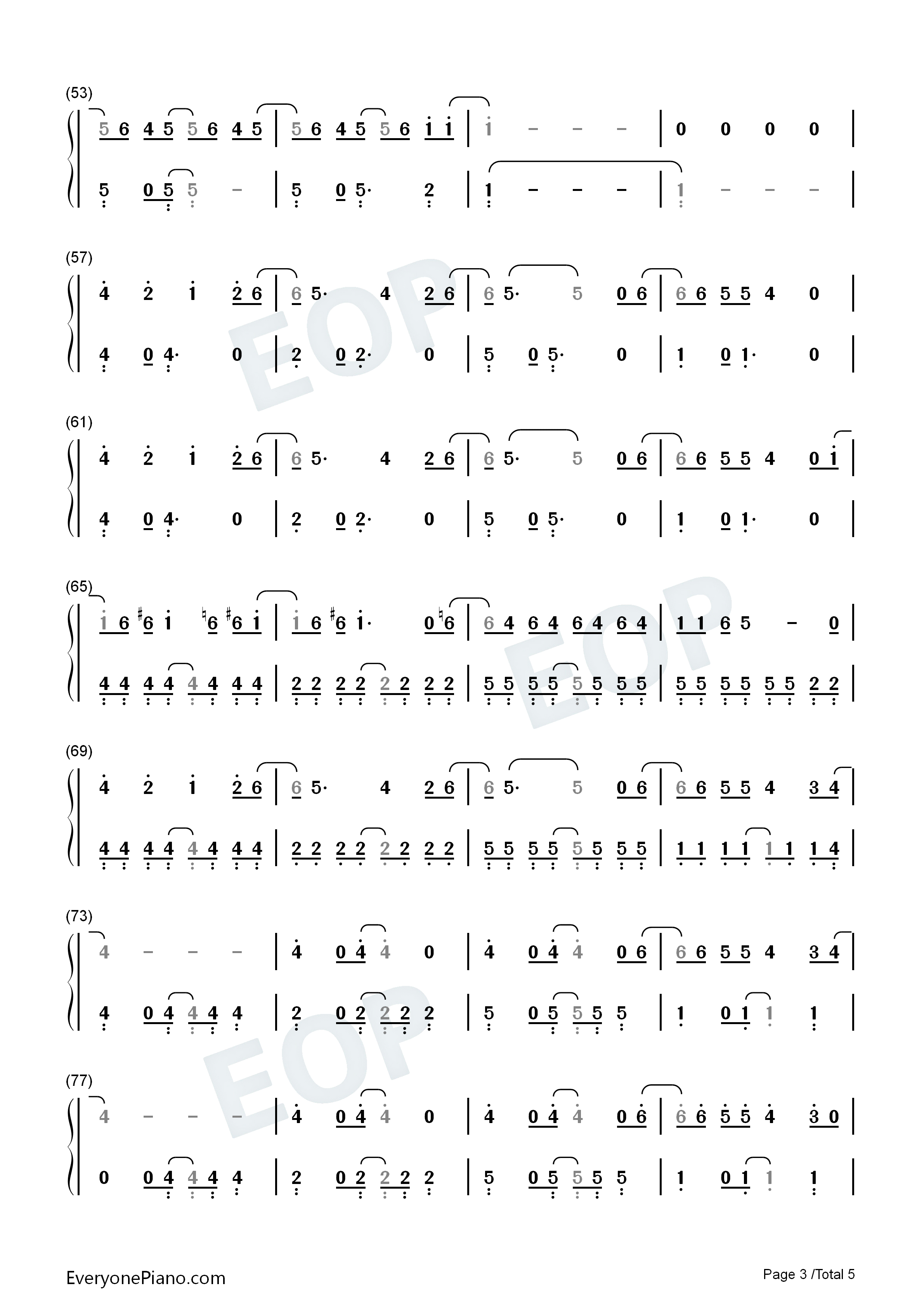 Like_Its_Christmas钢琴简谱_Jonas_Brothers演唱