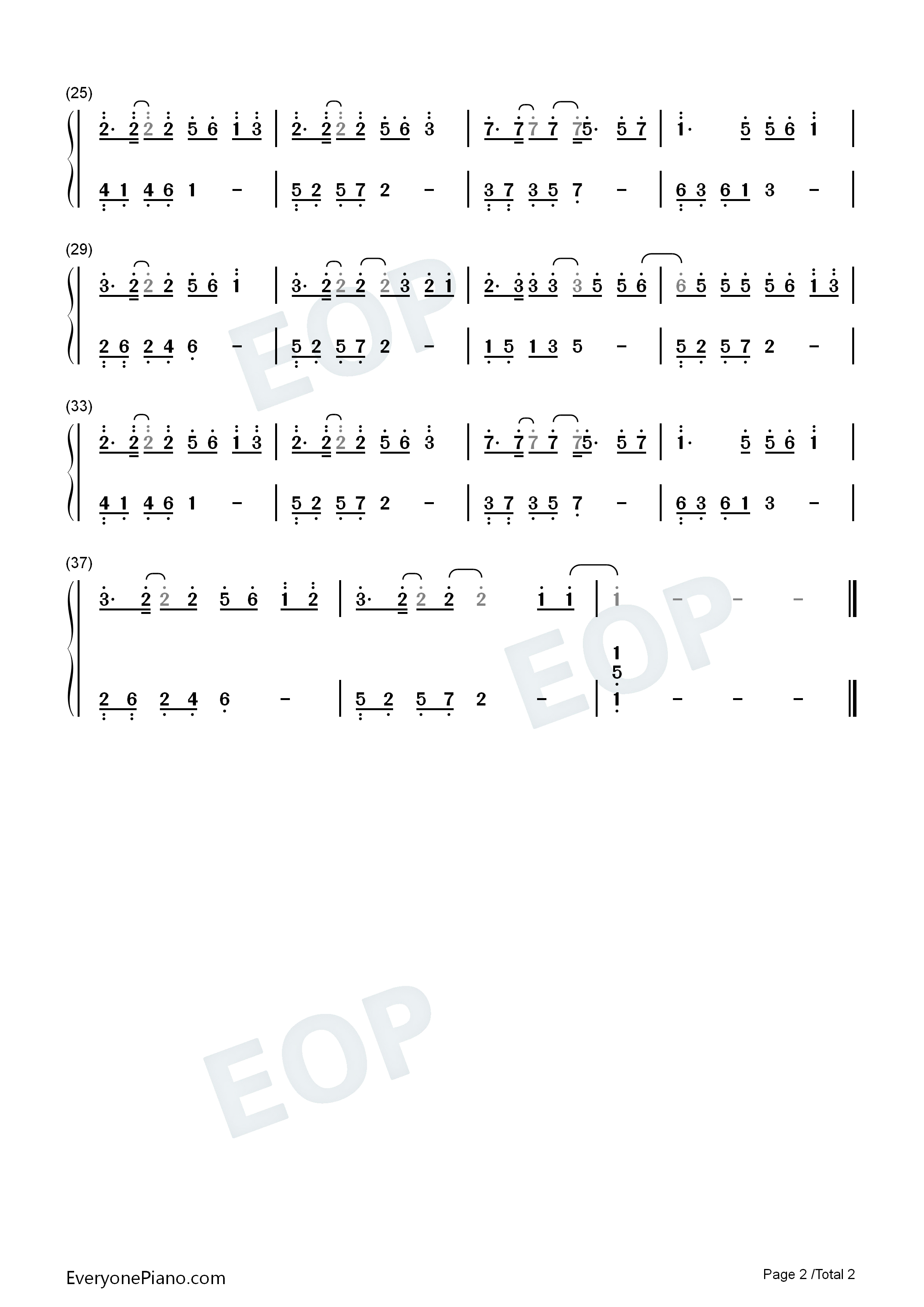 致你钢琴简谱_yihuik苡慧演唱