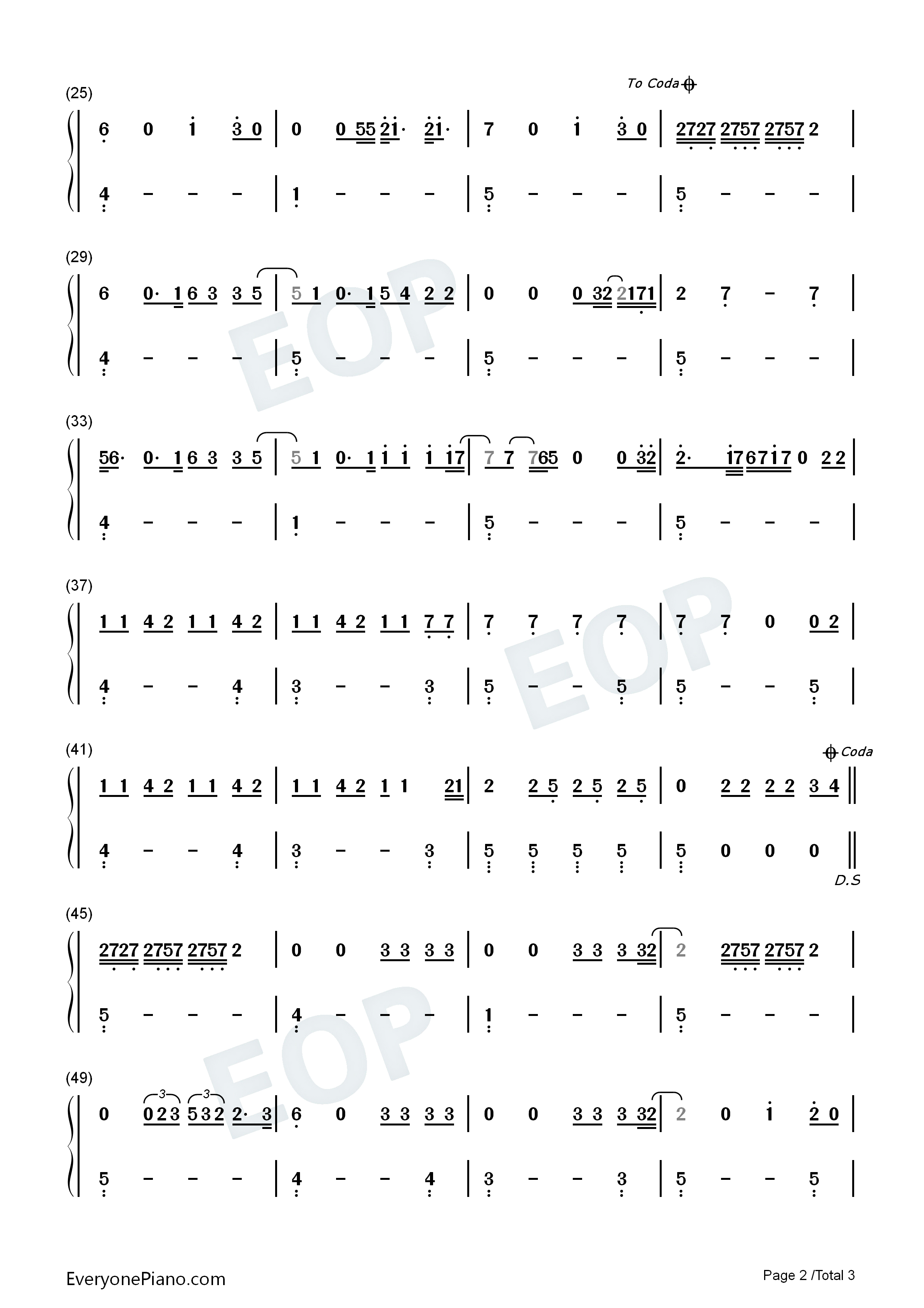 It_Will_Be_Okay钢琴简谱_Shawn_Mendes演唱