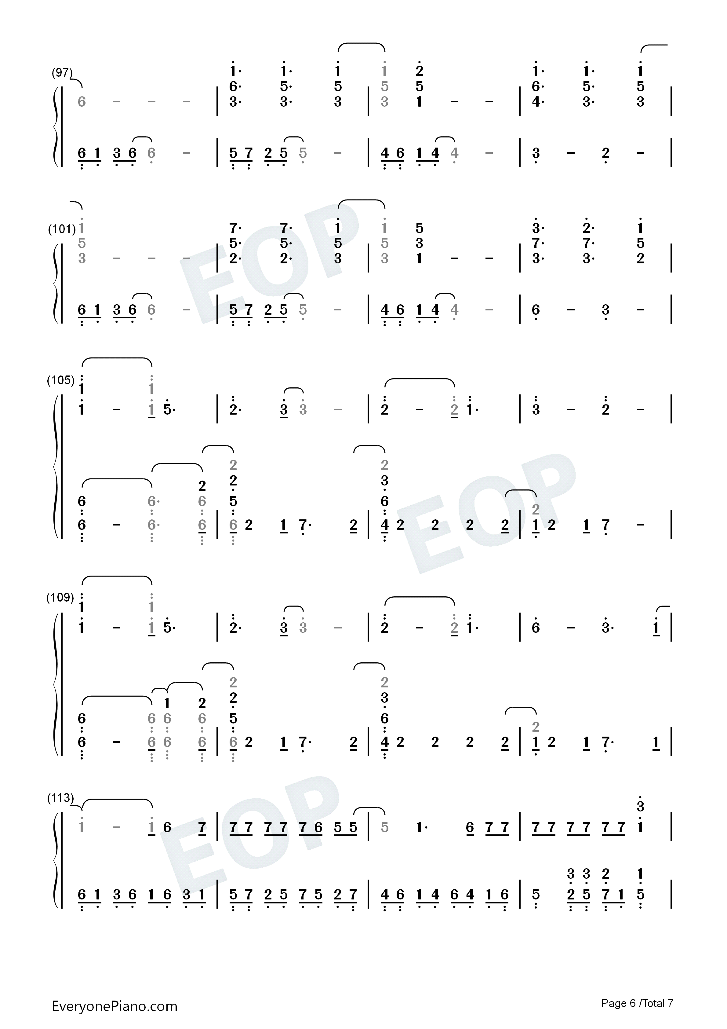 Fighting_Demons钢琴简谱_Juice_WRLD演唱