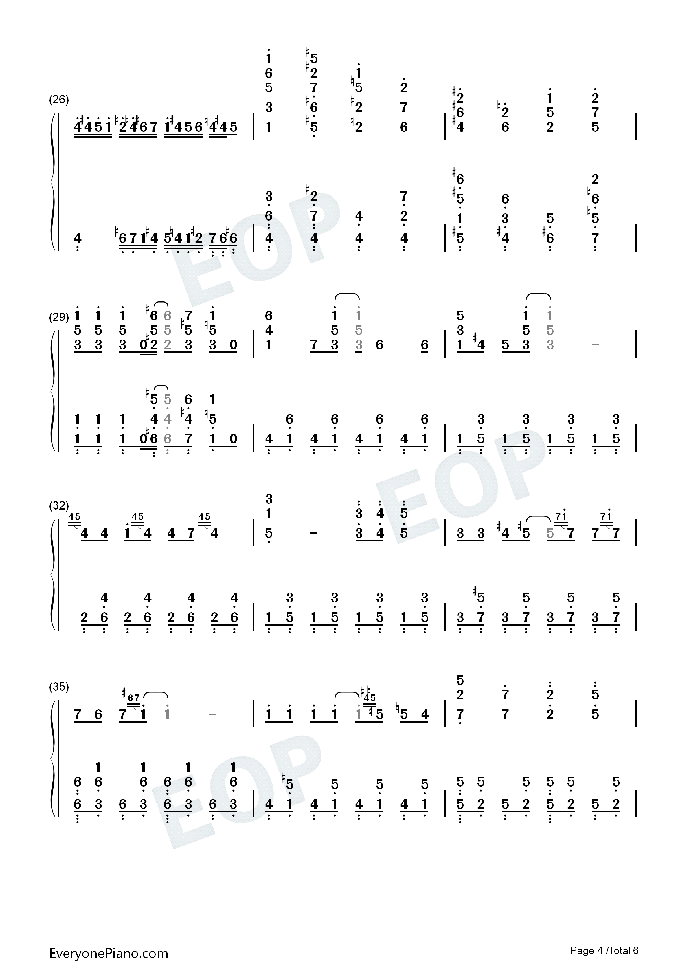 アンダンテに恋をして钢琴简谱_Angela演唱