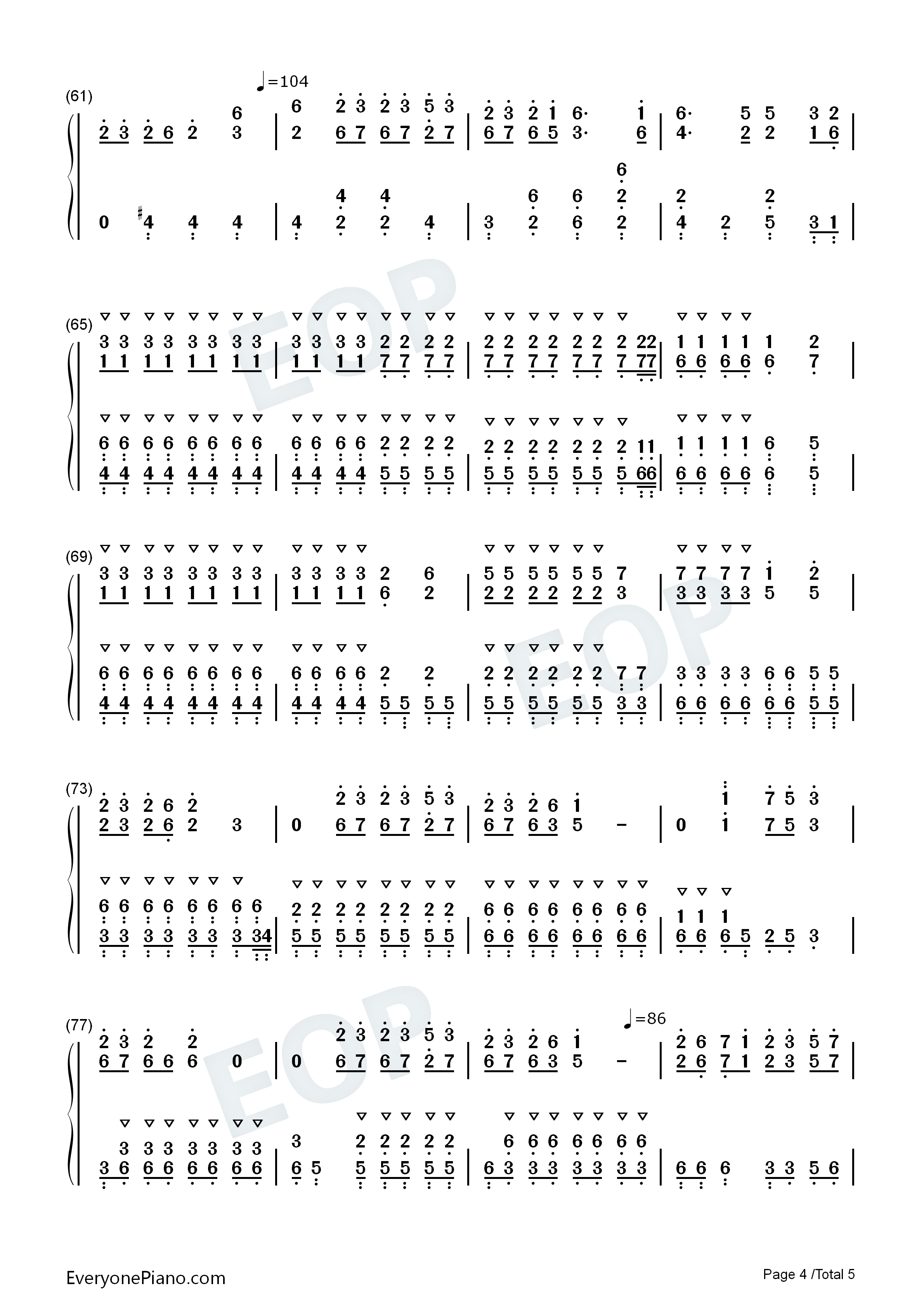 圣诞快乐劳伦斯先生钢琴简谱_坂本龙一演唱